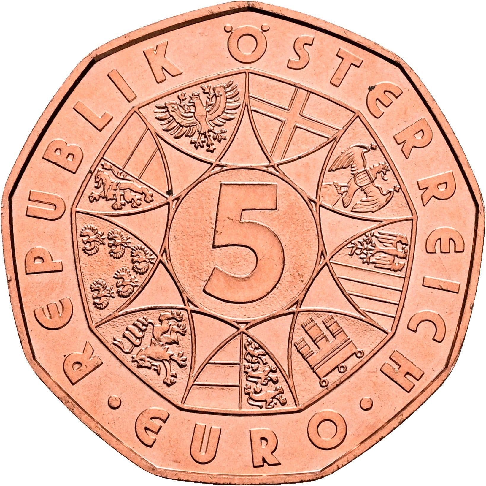 5 Euro 2017 – Vorderseite