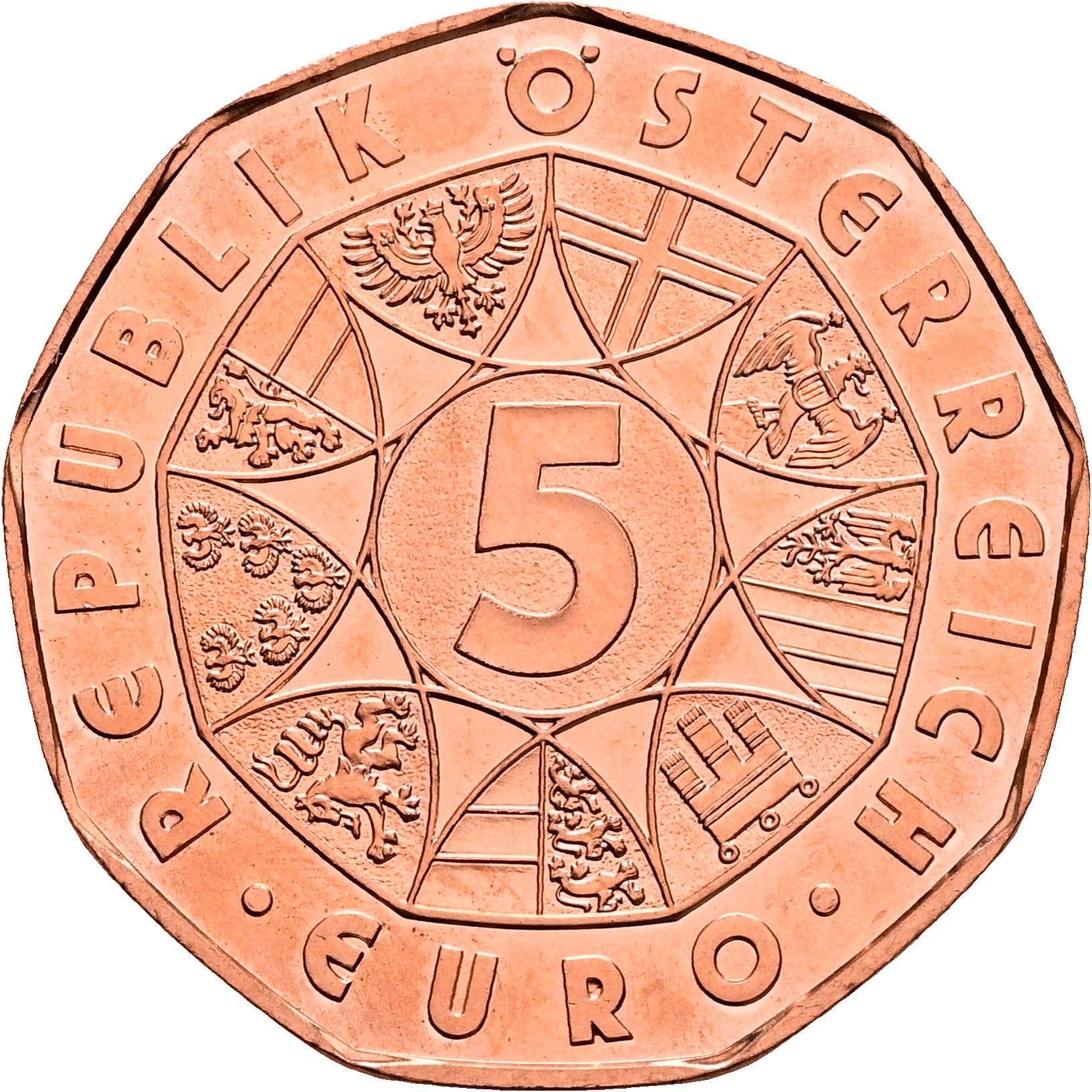 5 Euro 2014 – Vorderseite