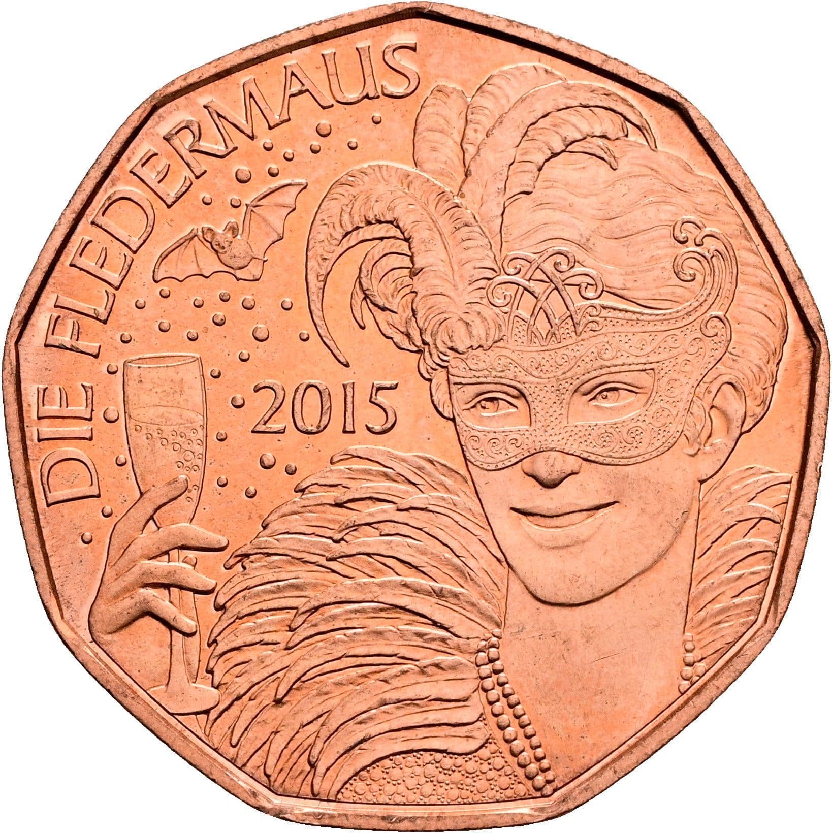 5 Euro 2014 – Rückseite