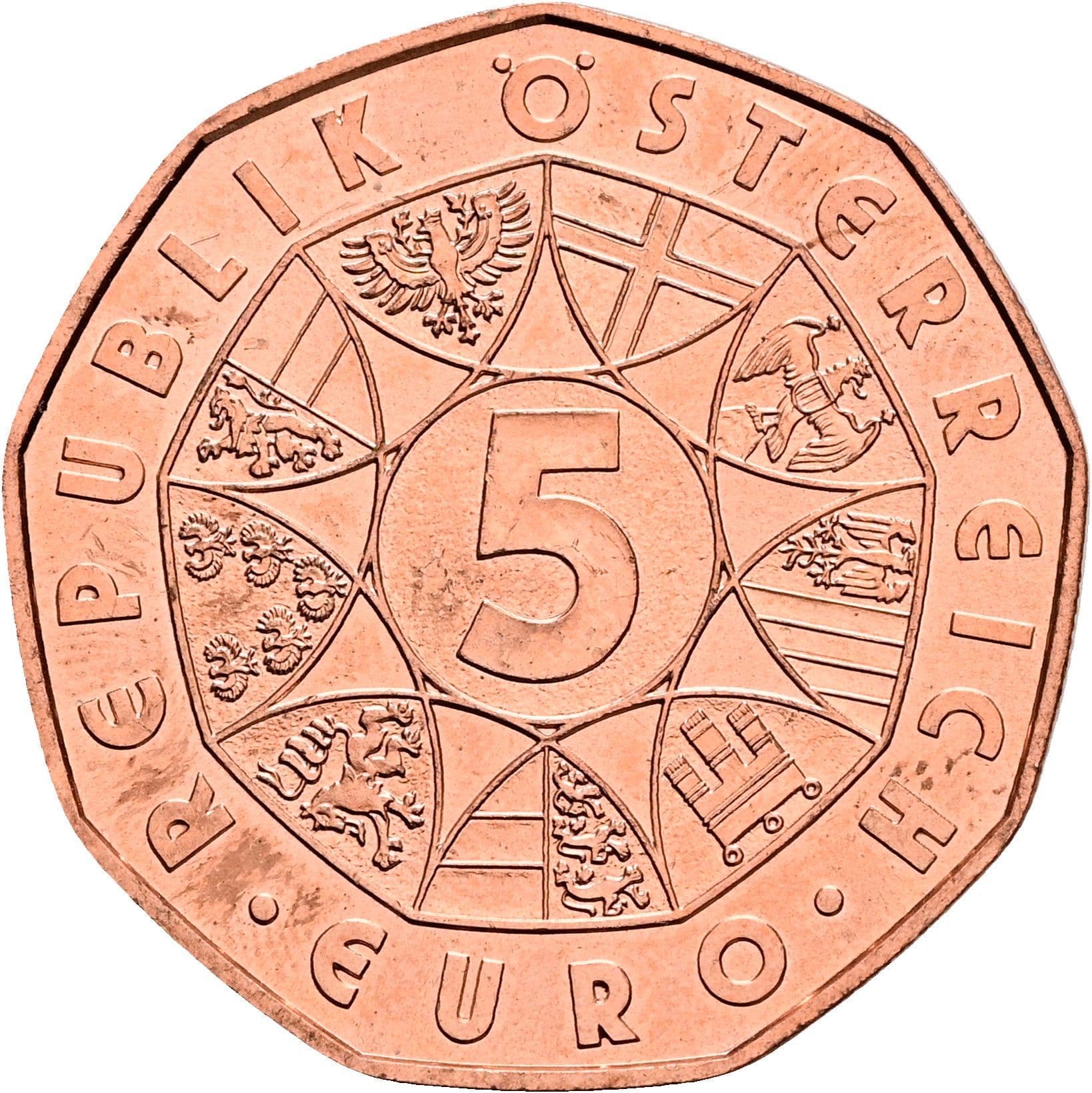 5 Euro 2016 – Vorderseite