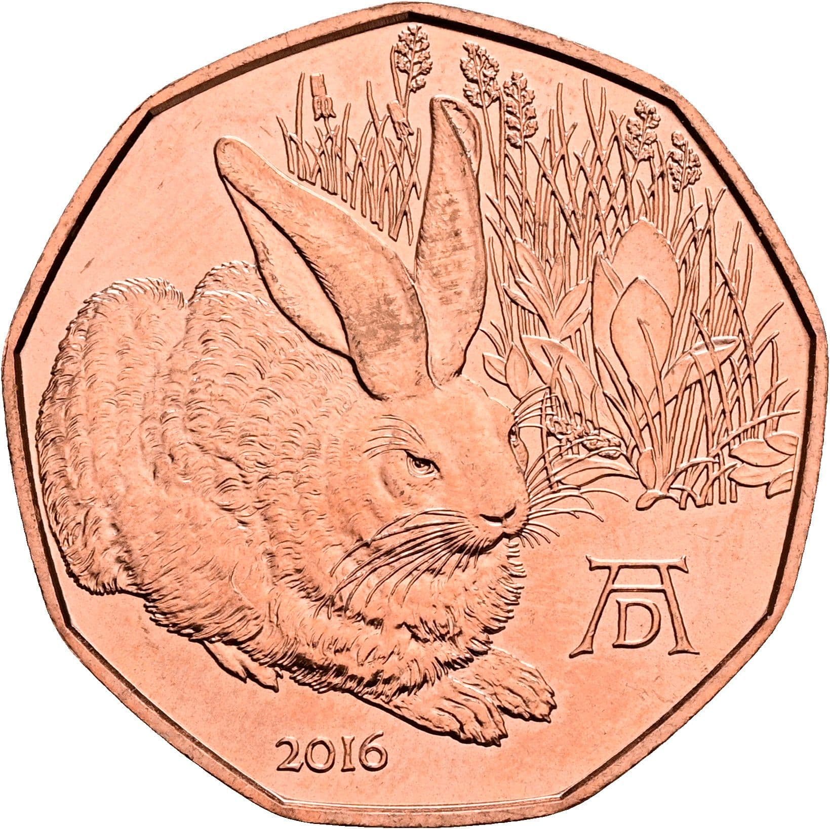 5 Euro 2016 – Rückseite