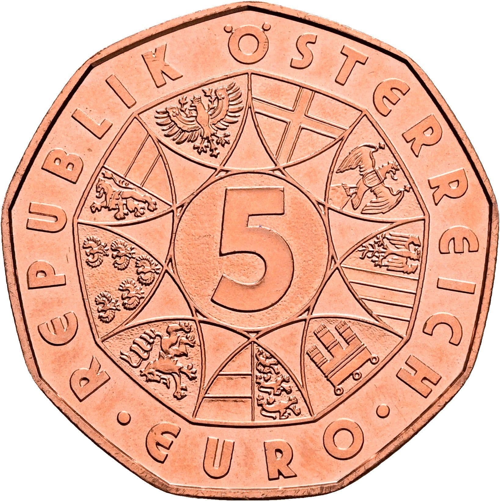 5 Euro 2017 – Vorderseite