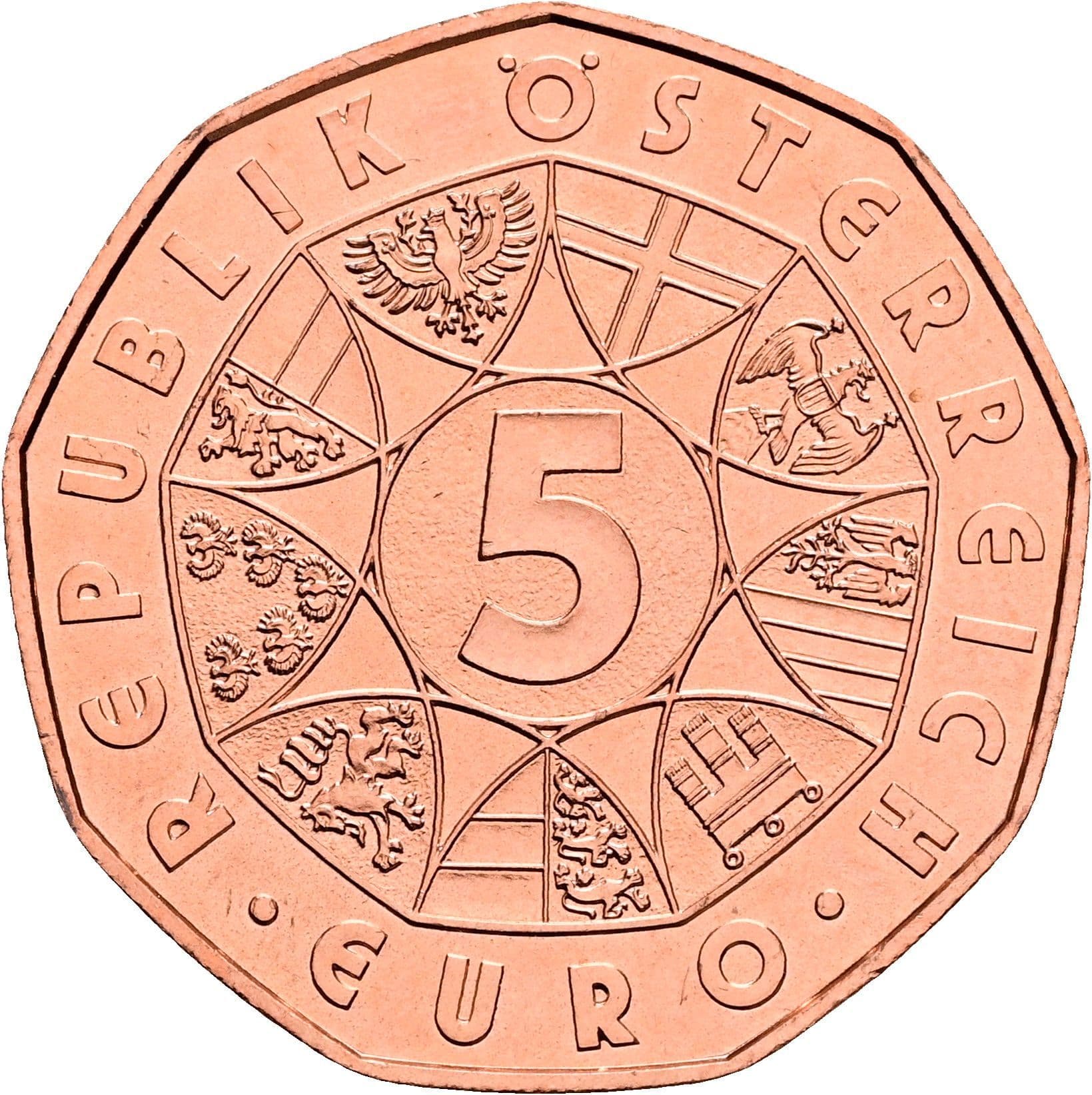 5 Euro 2016 – Vorderseite
