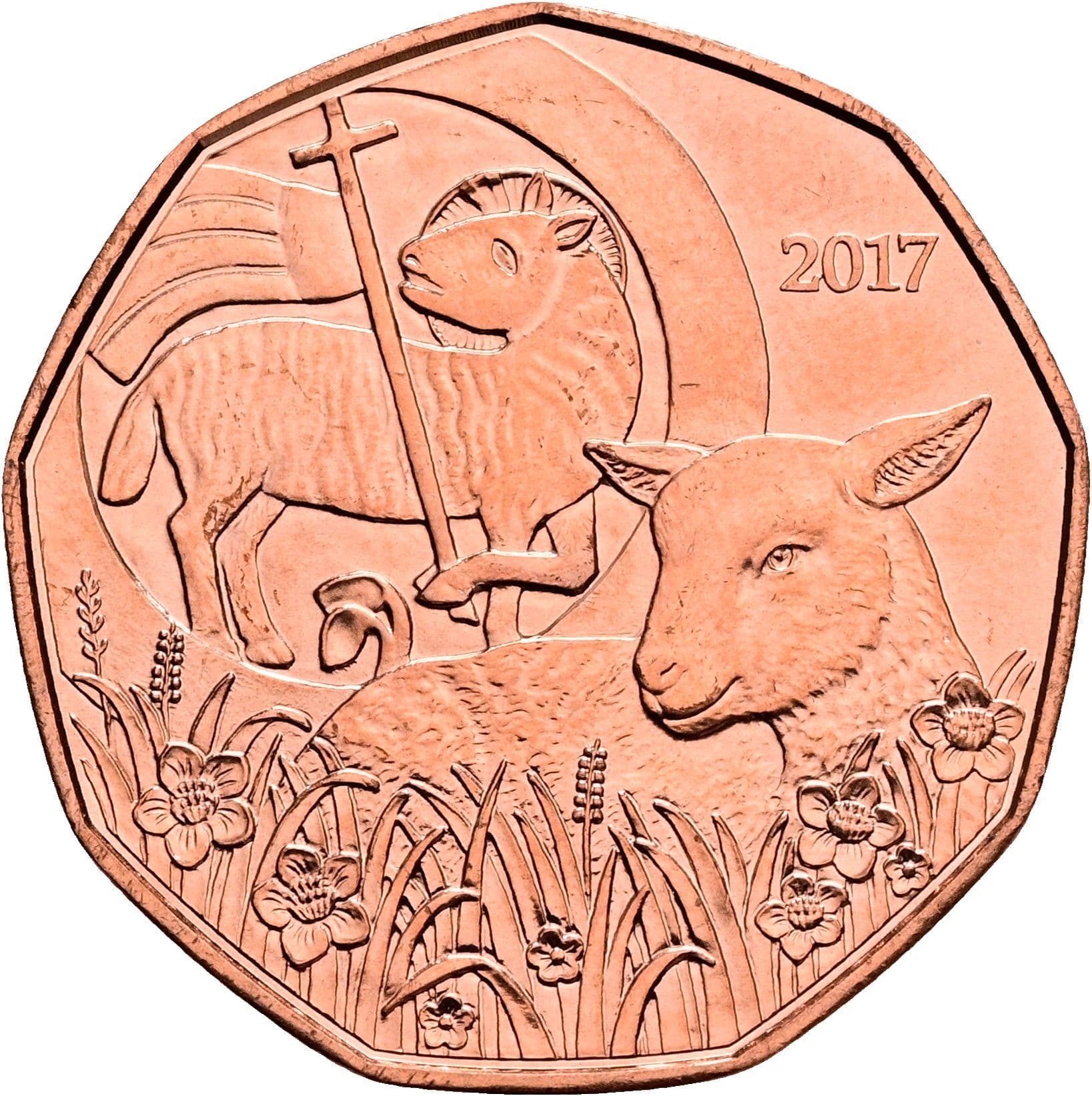 5 Euro 2017 – Rückseite