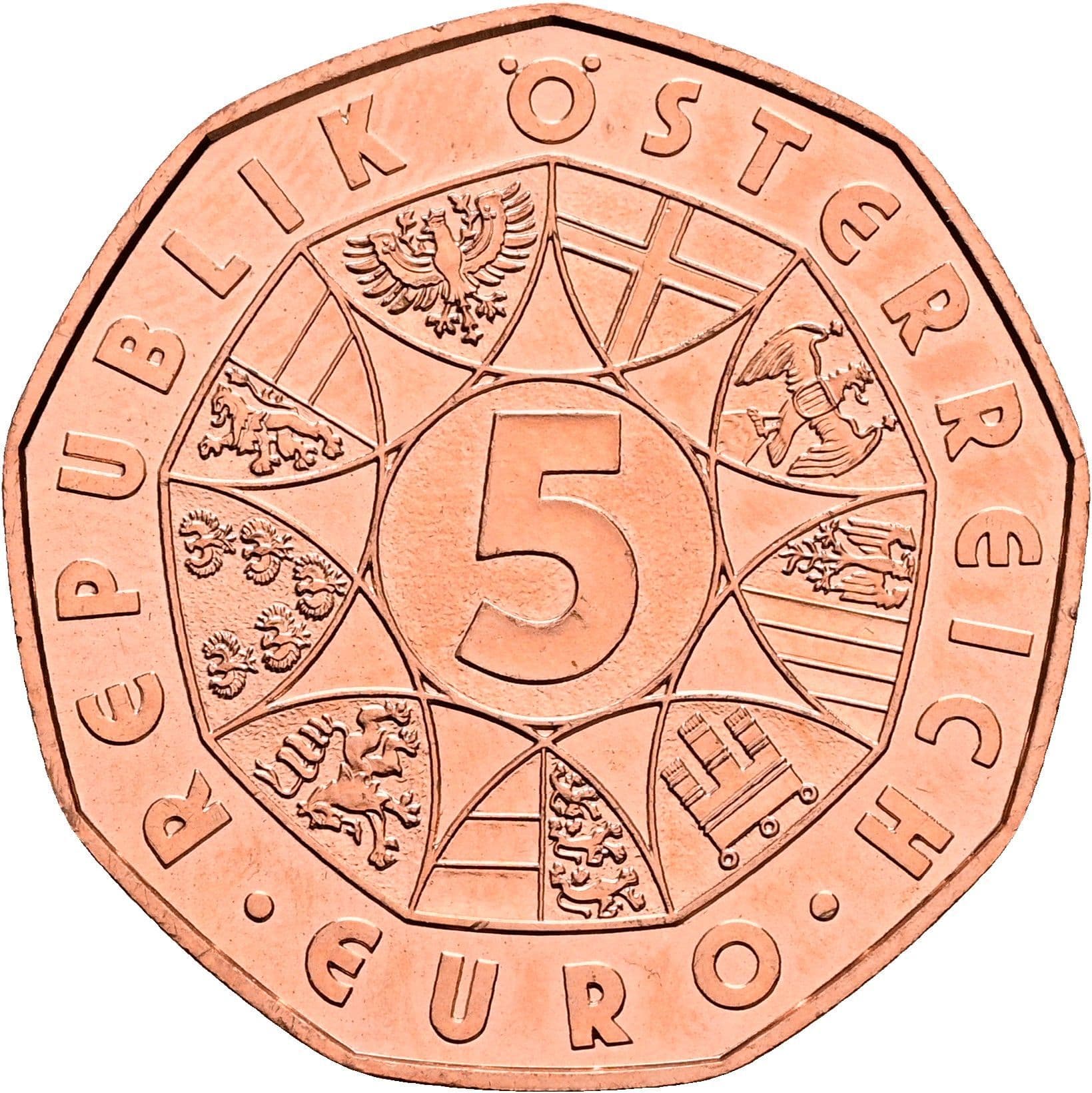 5 Euro 2016 – Vorderseite