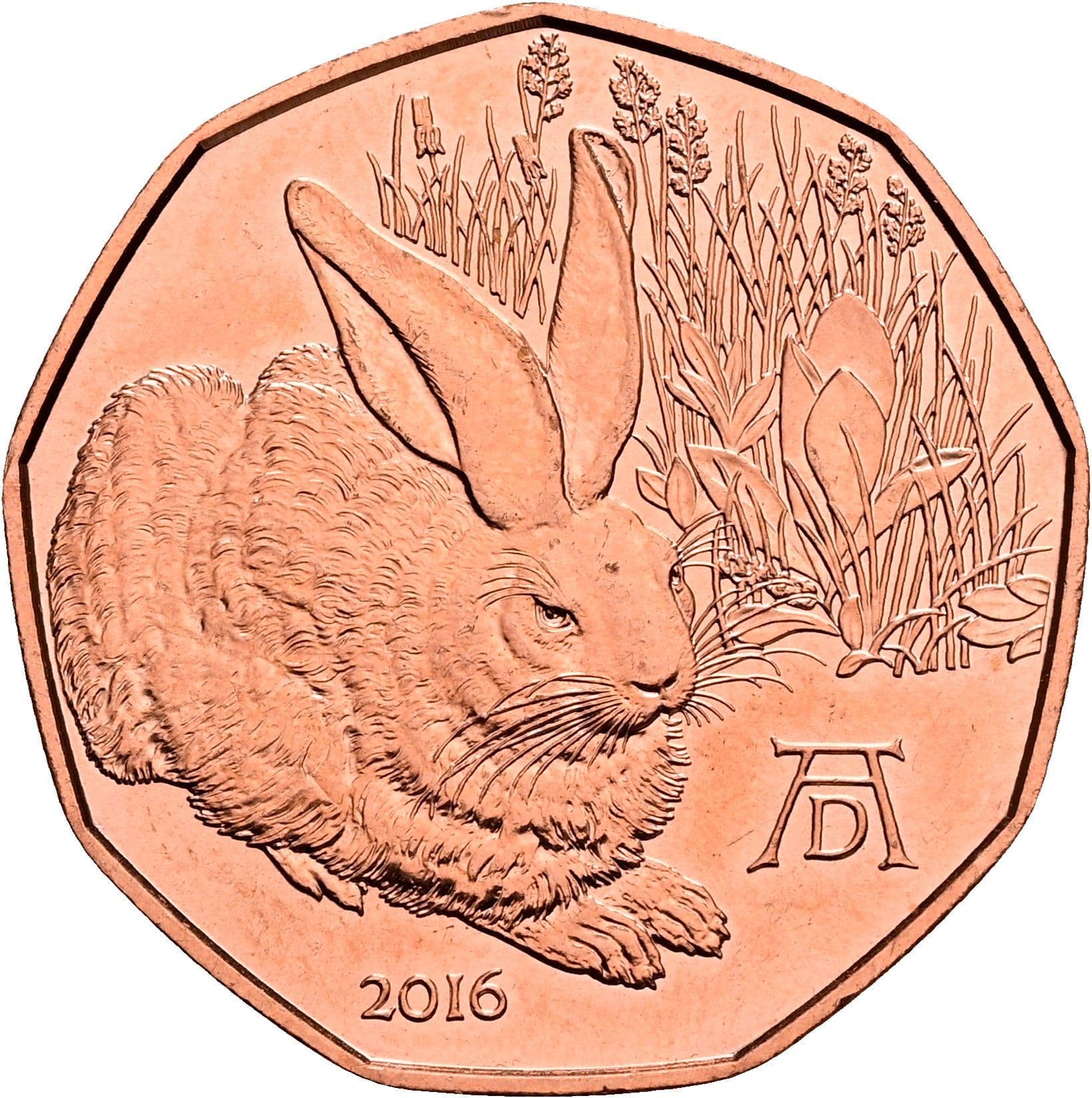 5 Euro 2016 – Rückseite
