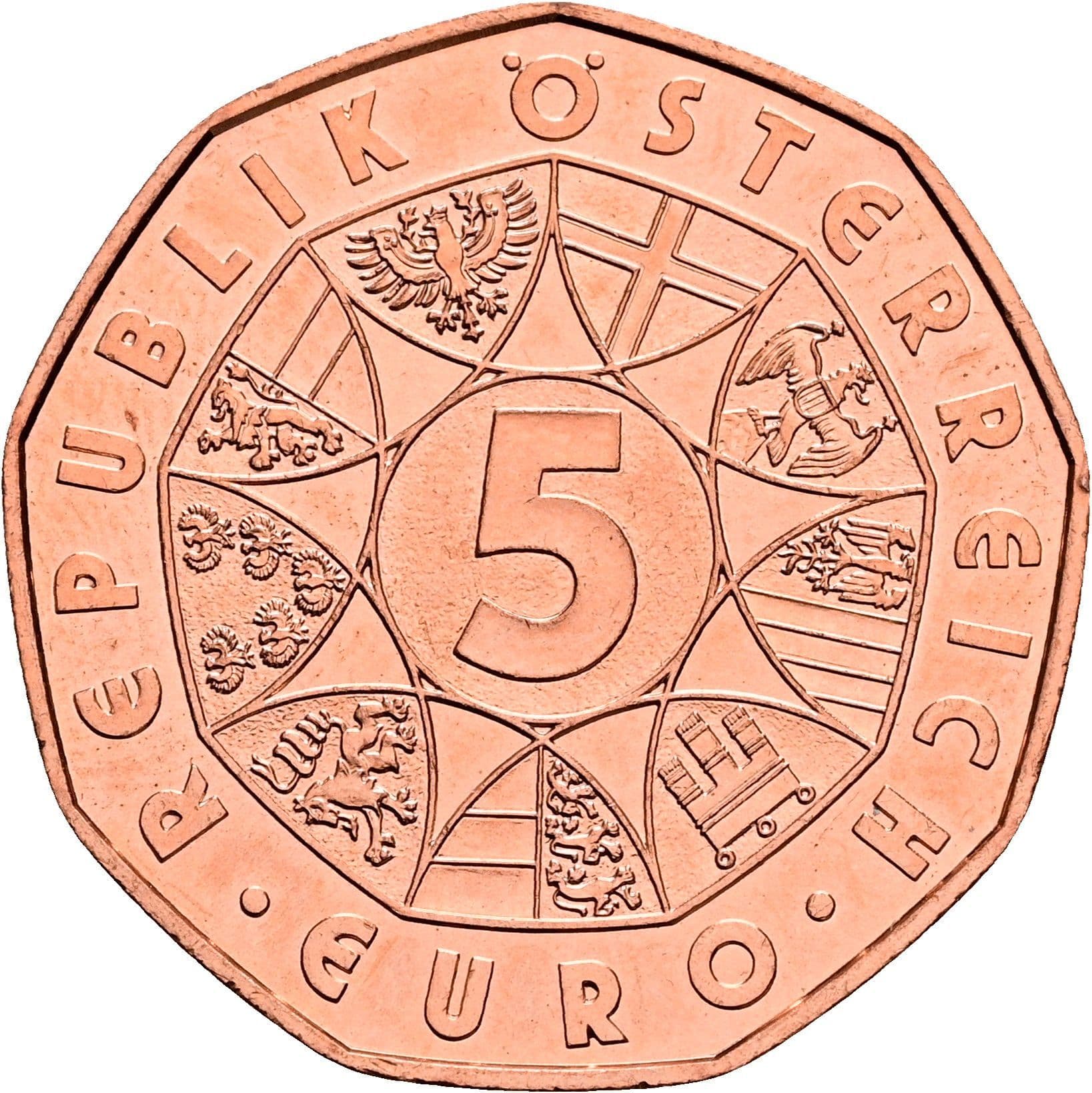 5 Euro 2016 – Vorderseite