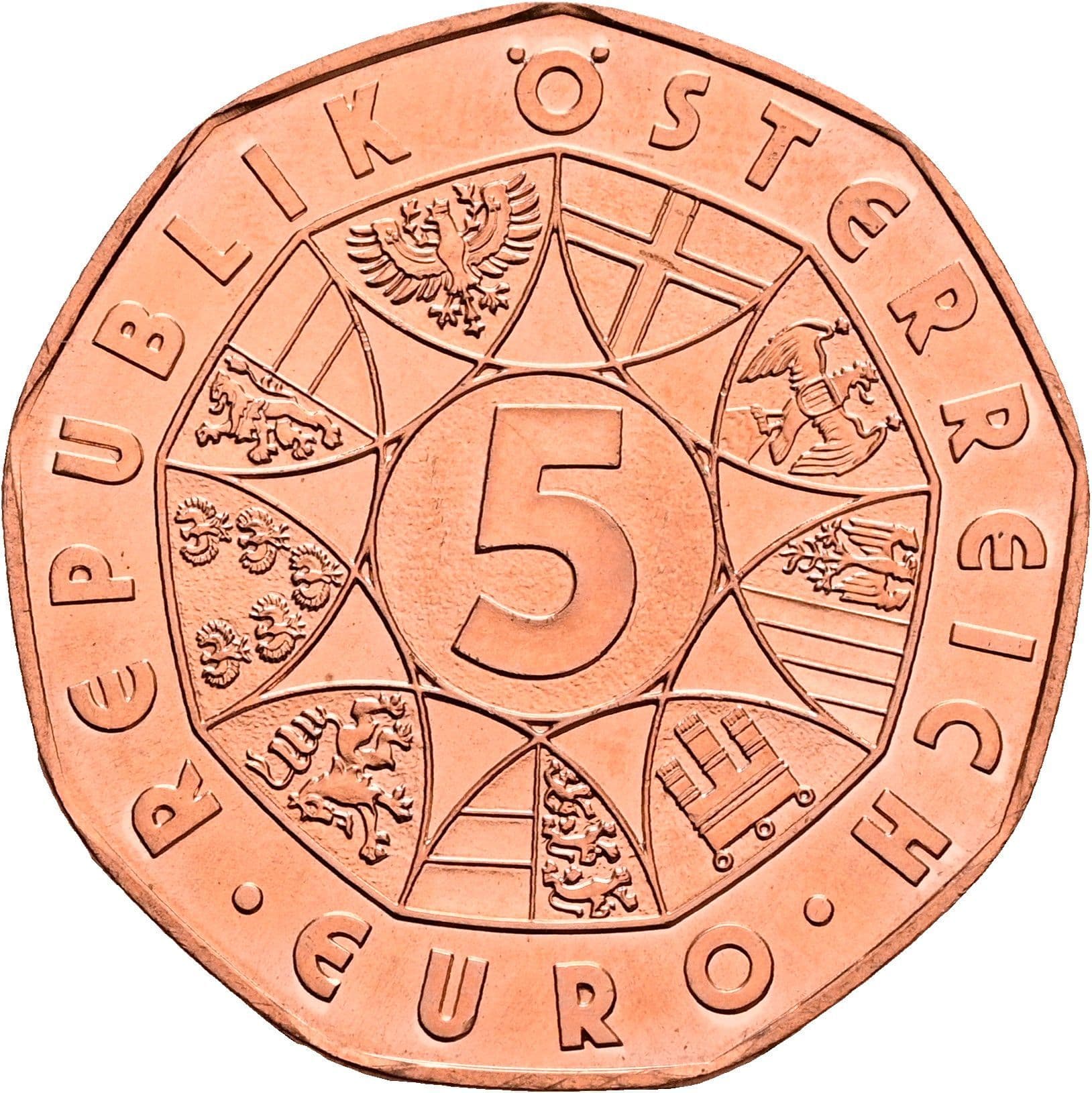 5 Euro 2014 – Vorderseite