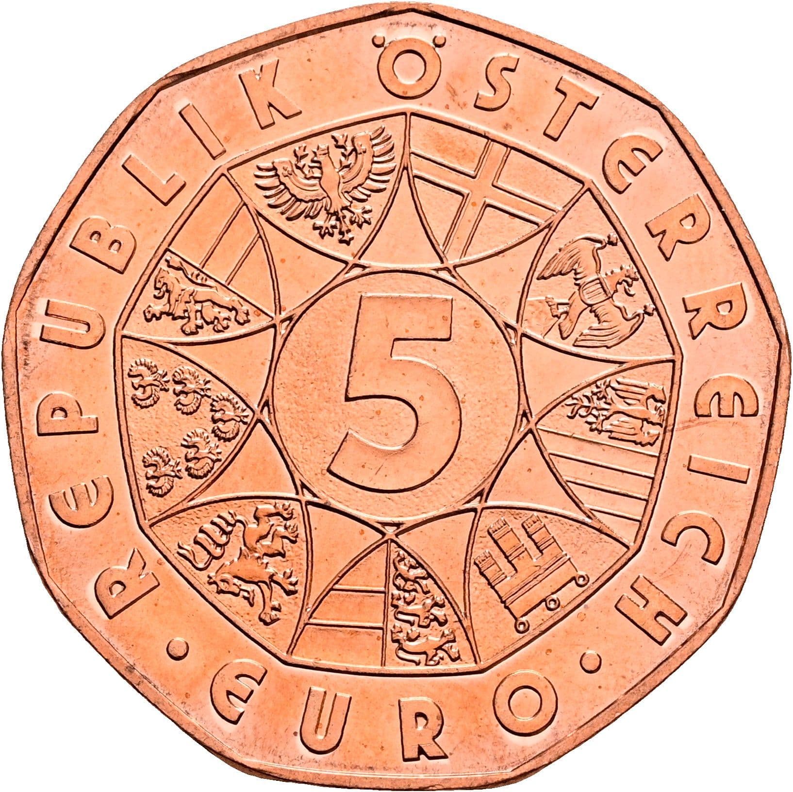 5 Euro 2014 – Vorderseite
