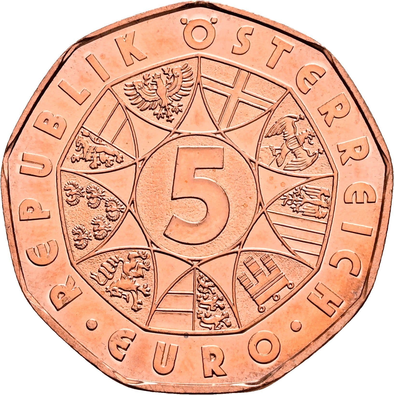 5 Euro 2014 – Vorderseite