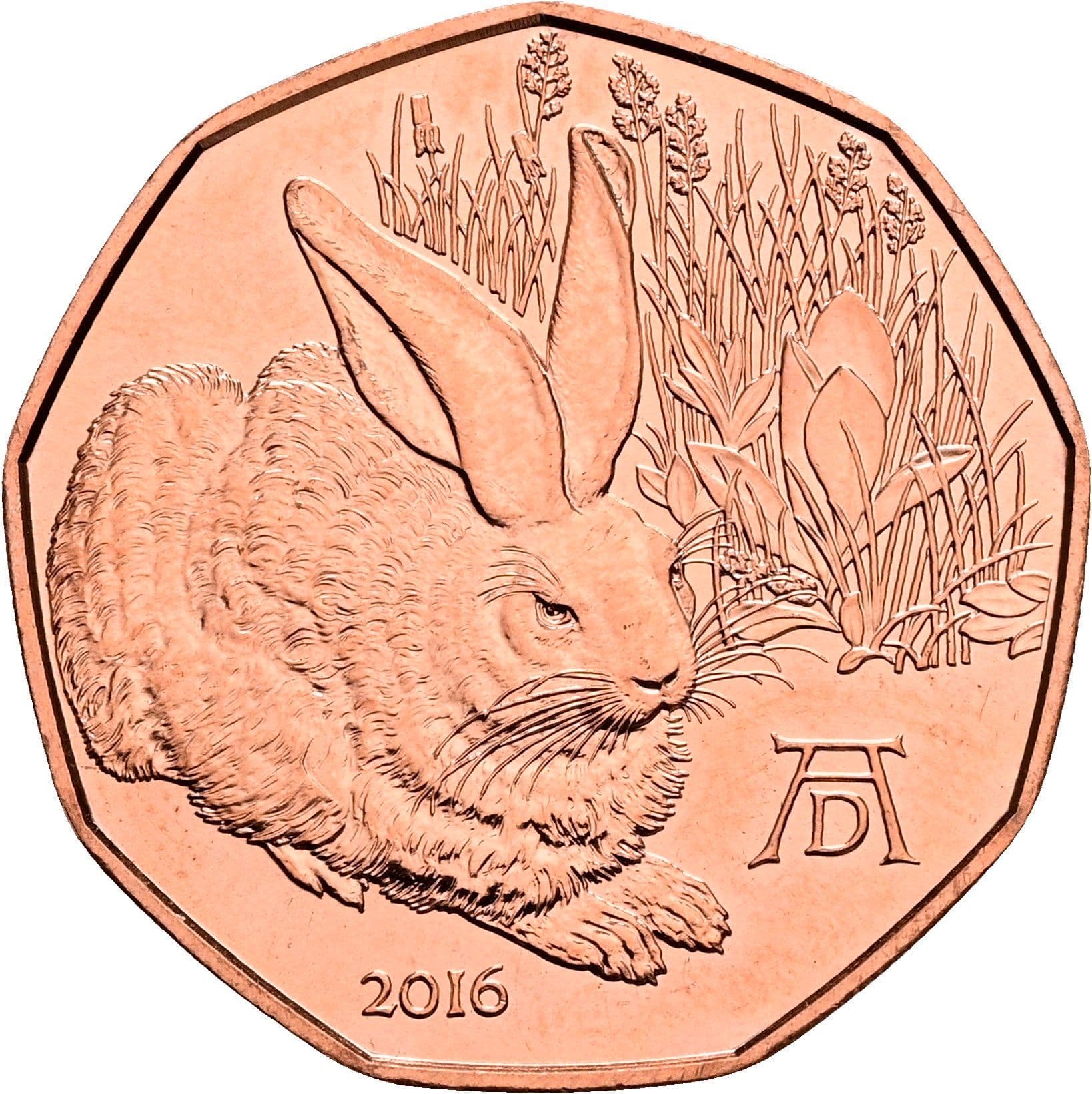 5 Euro 2016 – Rückseite