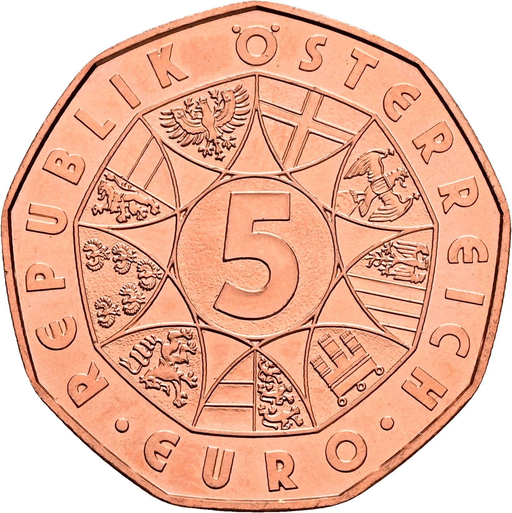 5 Euro 2016 – Vorderseite