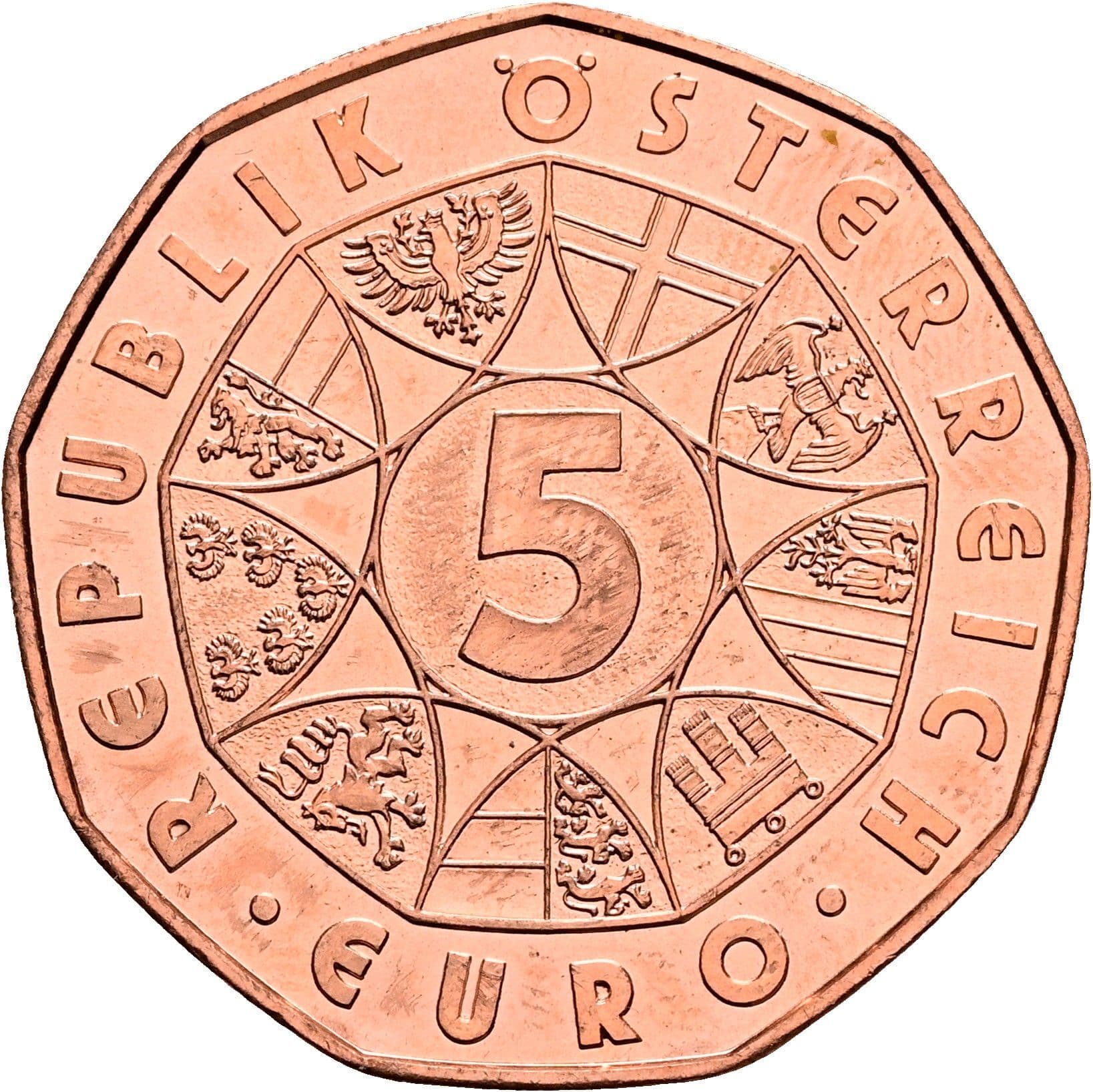 5 Euro 2017 – Vorderseite