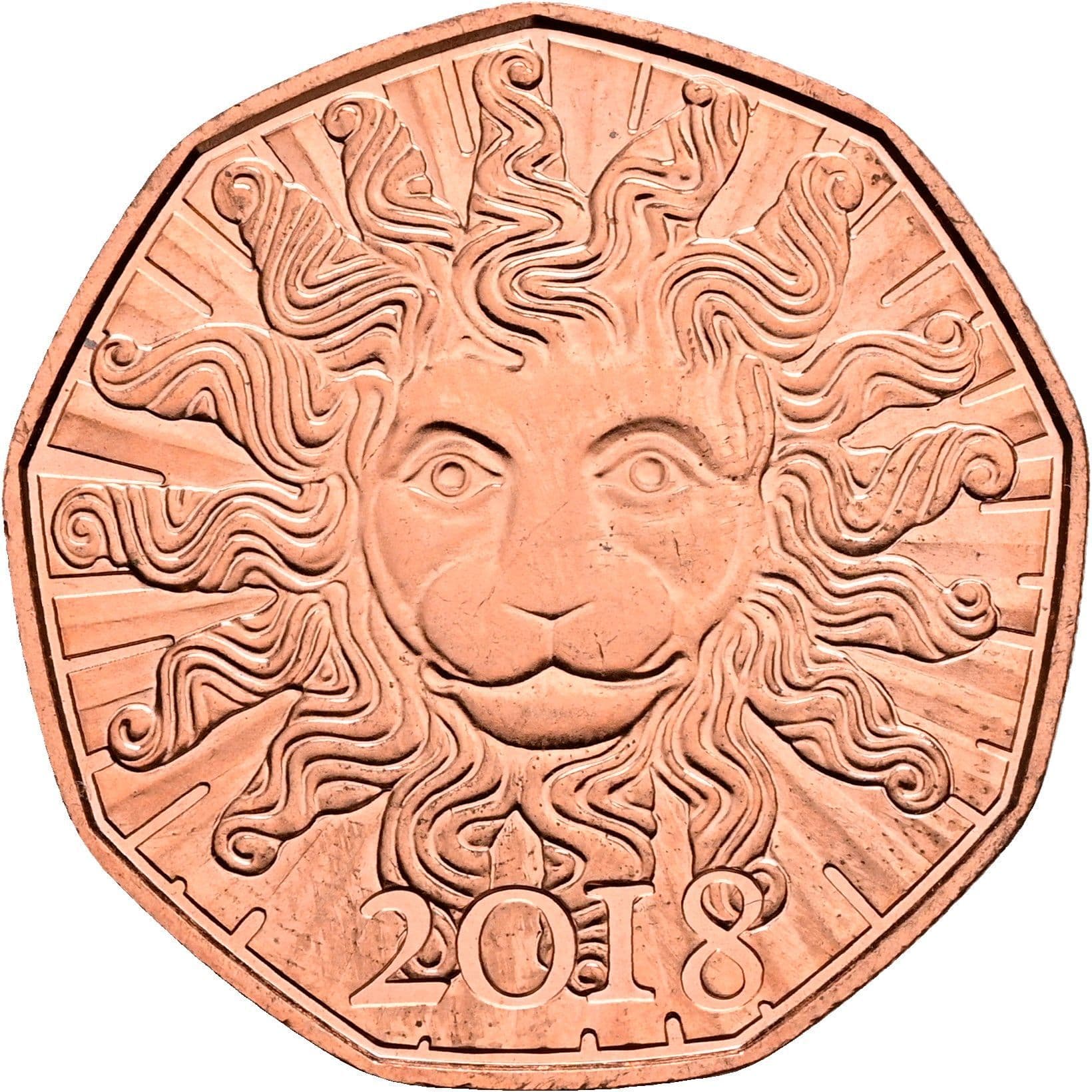 5 Euro 2017 – Rückseite