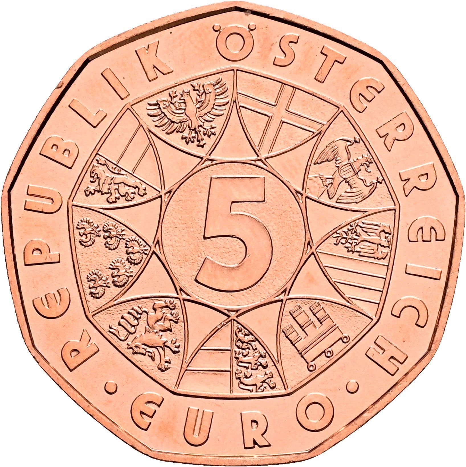 5 Euro 2017 – Vorderseite