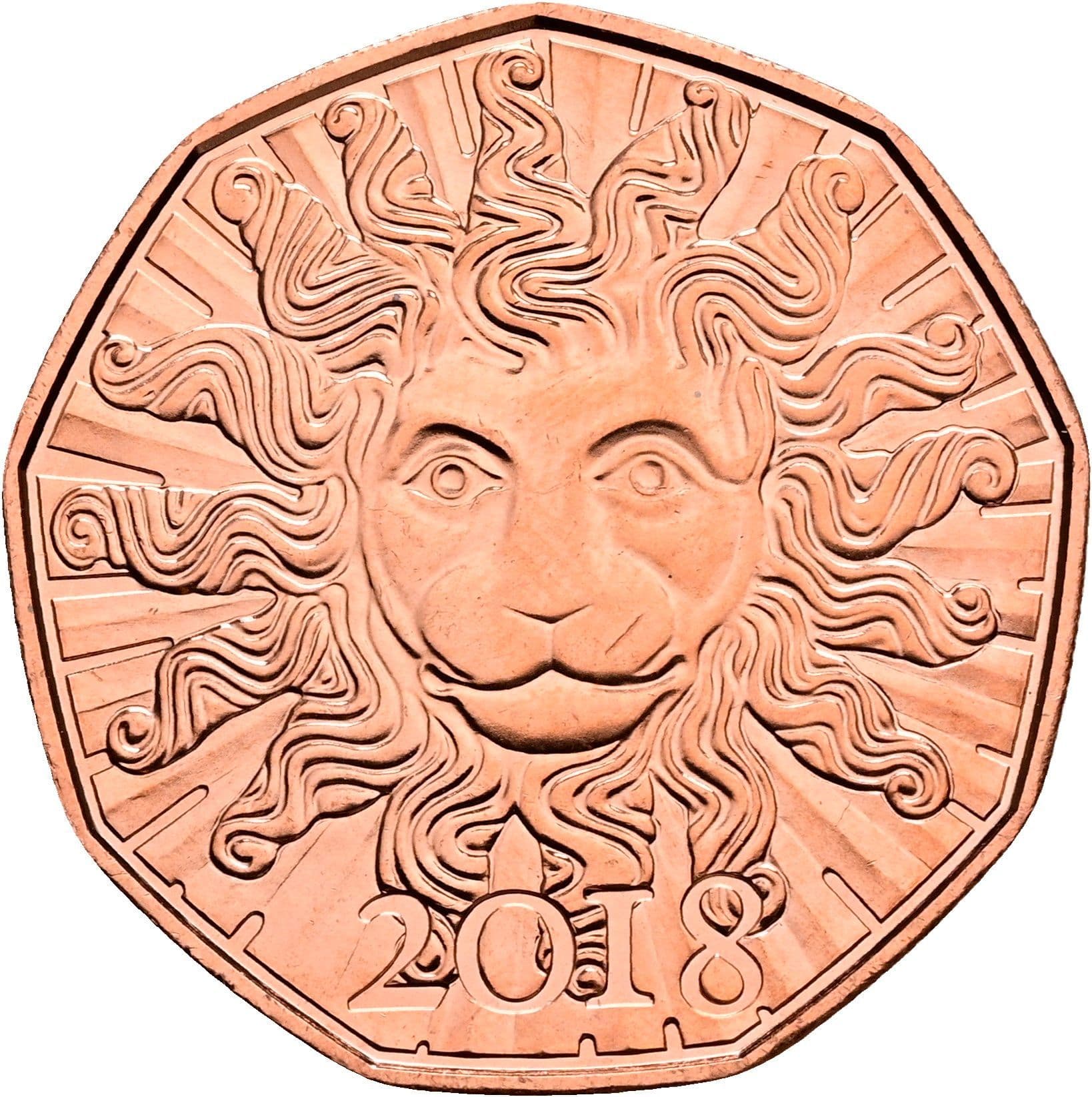 5 Euro 2017 – Rückseite