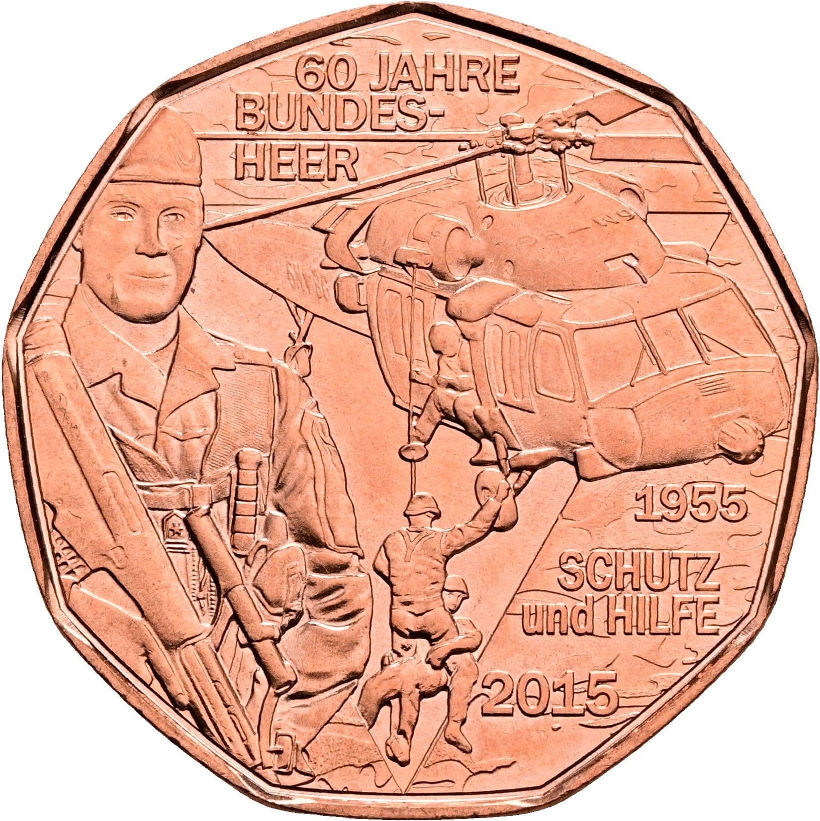 5 Euro 2015 – Rückseite