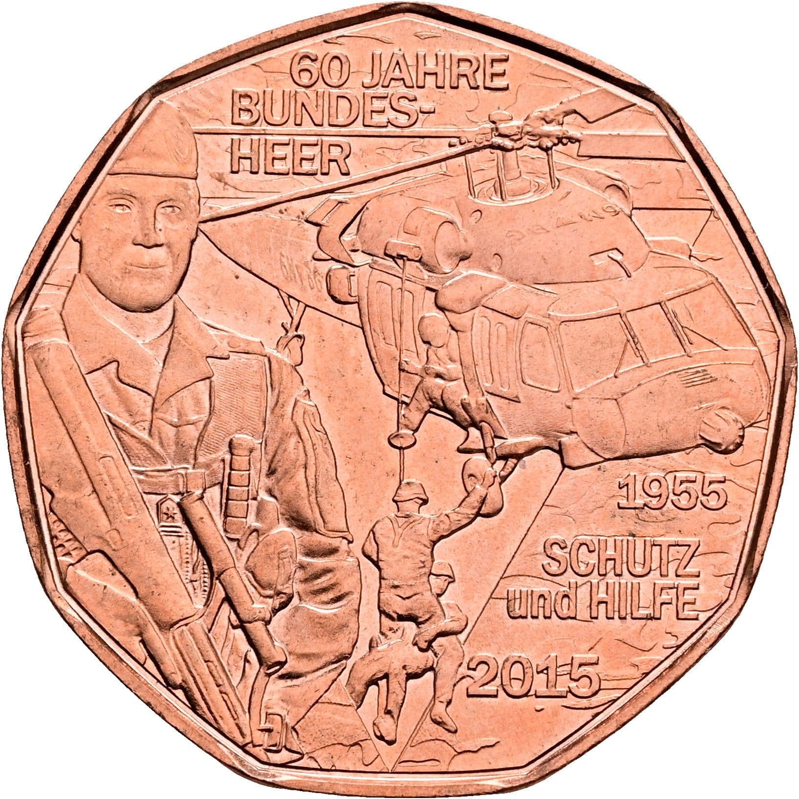 5 Euro 2015 – Rückseite