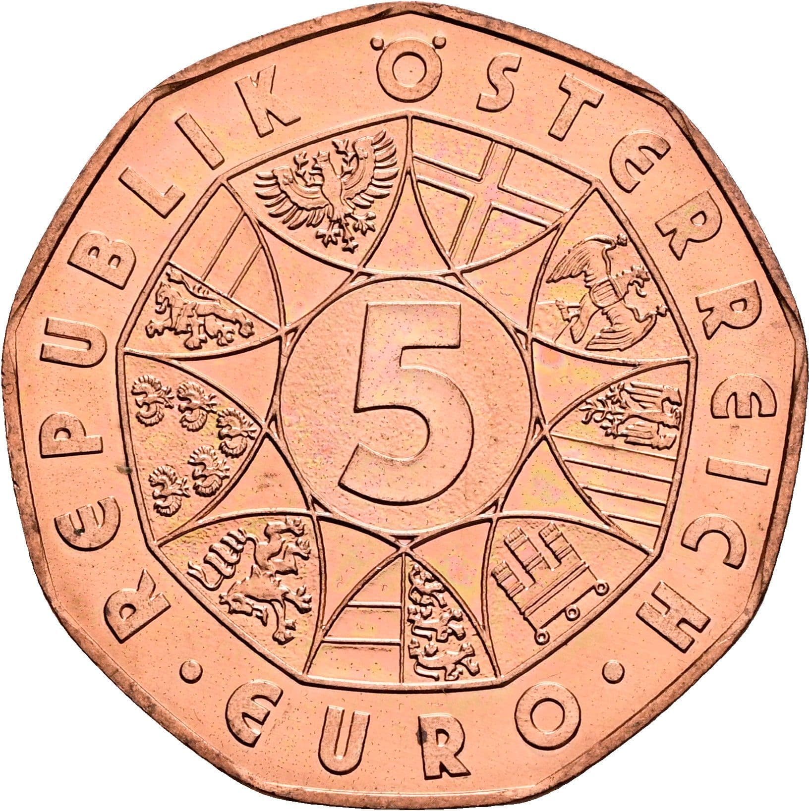 5 Euro 2014 – Vorderseite