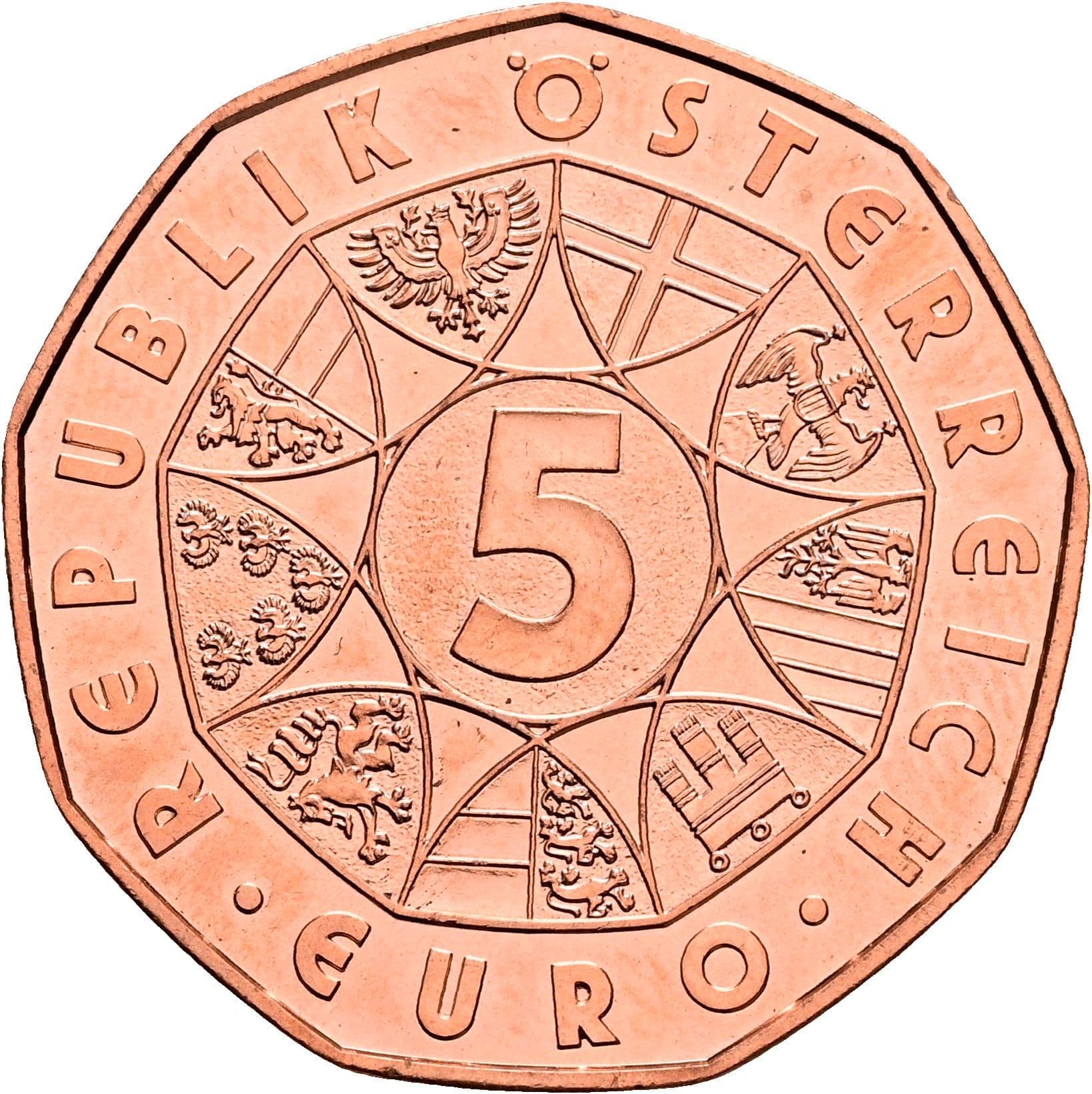 5 Euro 2016 – Vorderseite