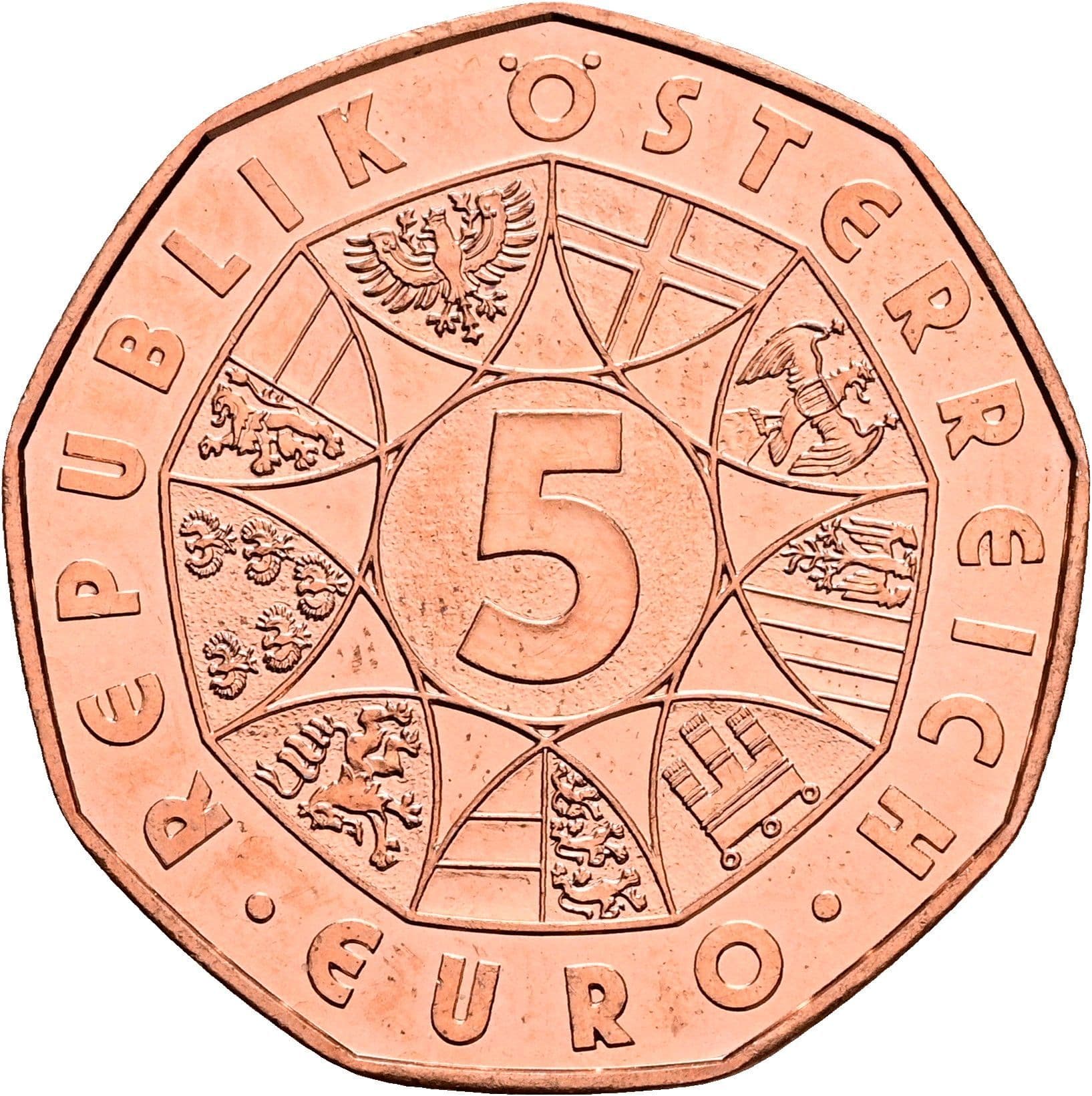 5 Euro 2016 – Vorderseite