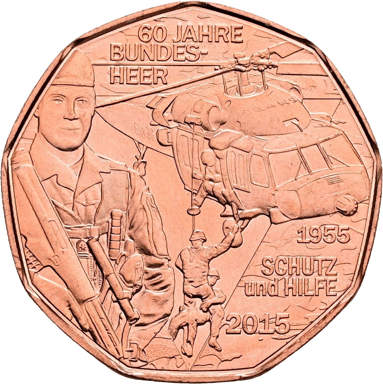 5 Euro 2015 – Rückseite