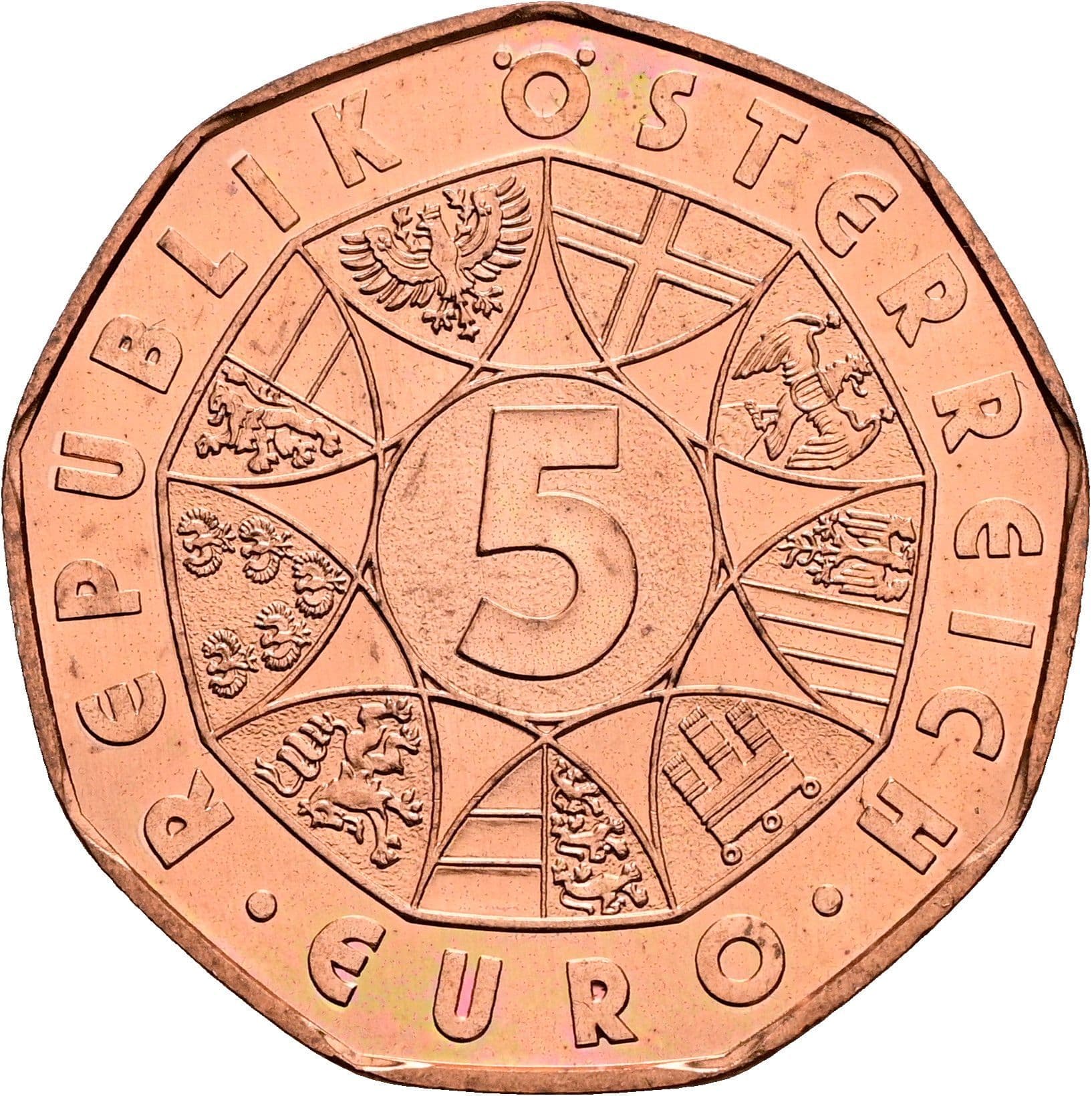 5 Euro 2014 – Vorderseite