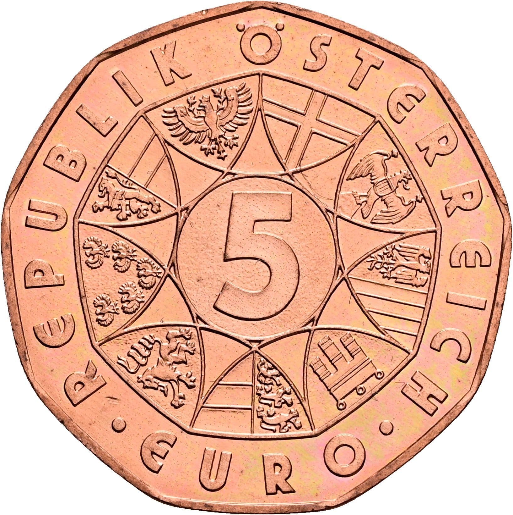 5 Euro 2014 – Vorderseite