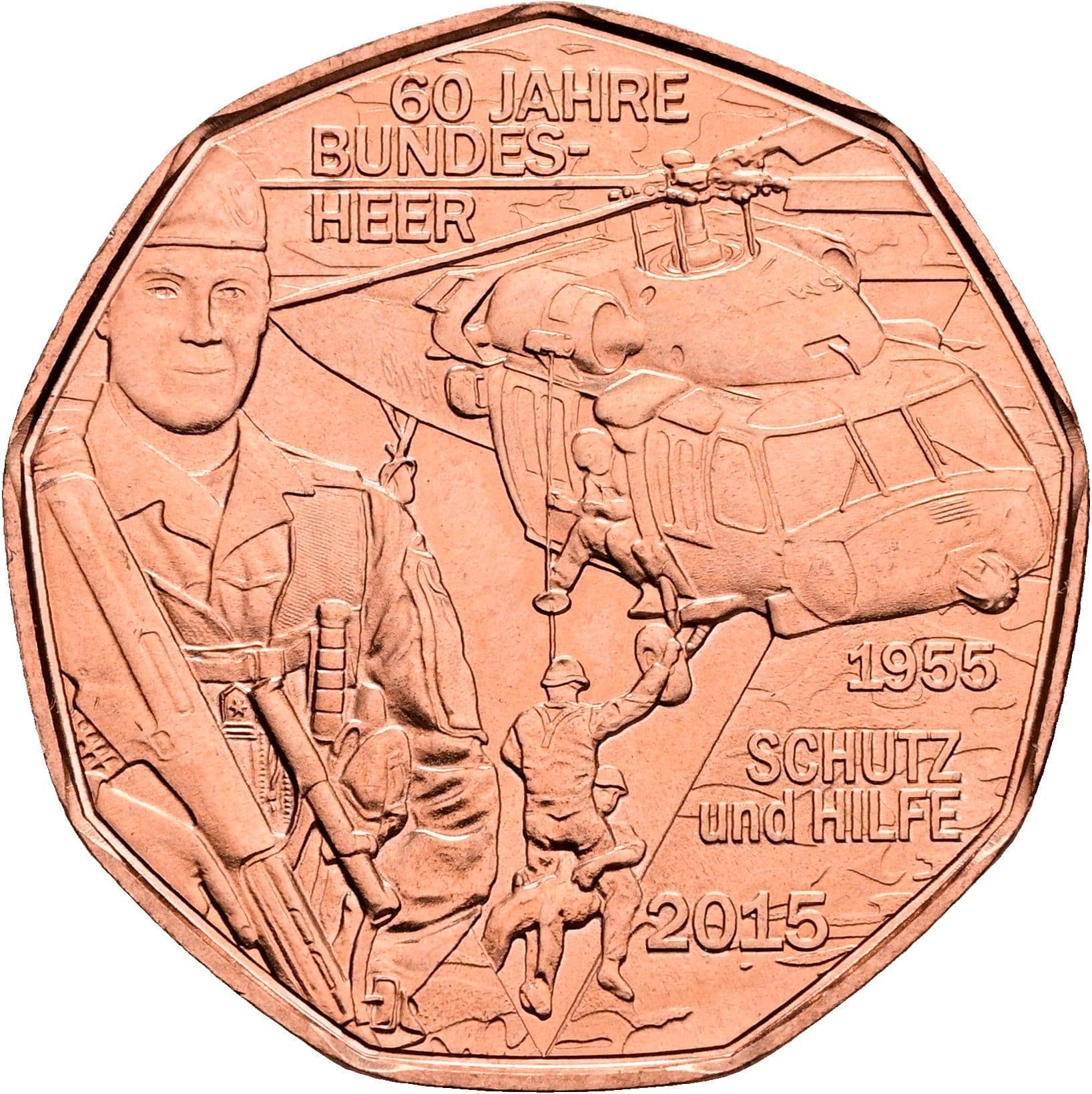 5 Euro 2015 – Rückseite