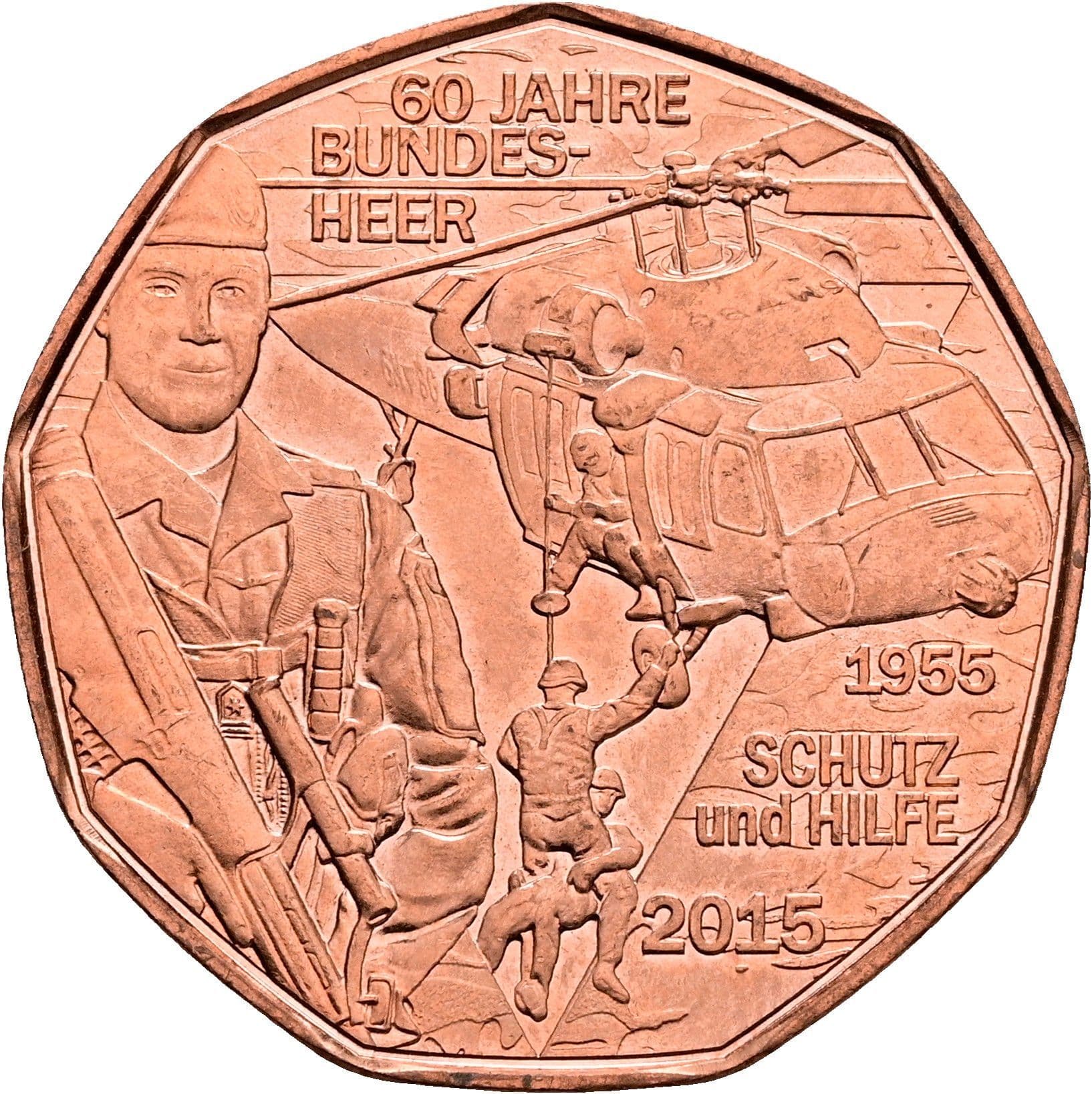 5 Euro 2015 – Rückseite