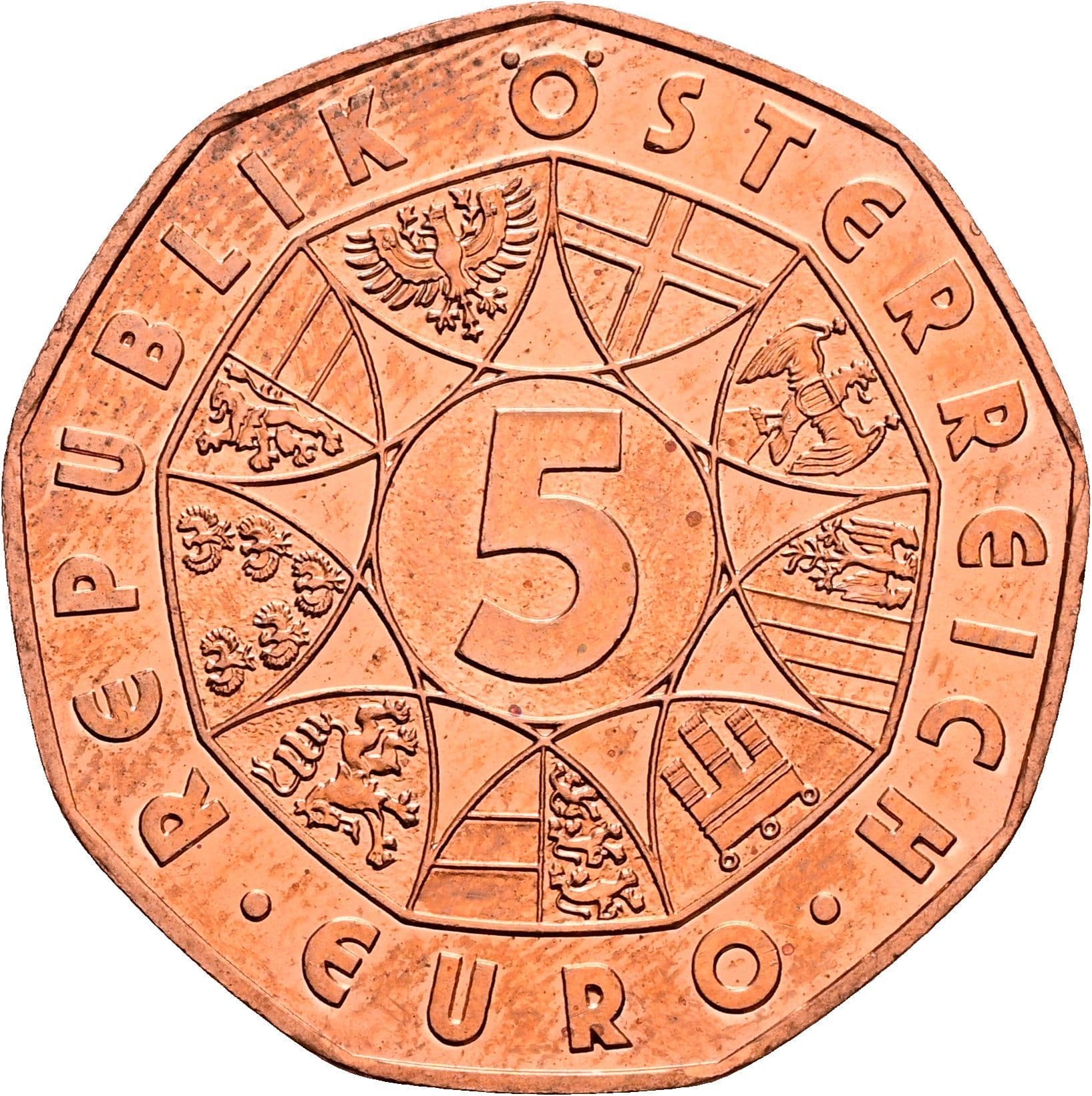 5 Euro 2014 – Vorderseite