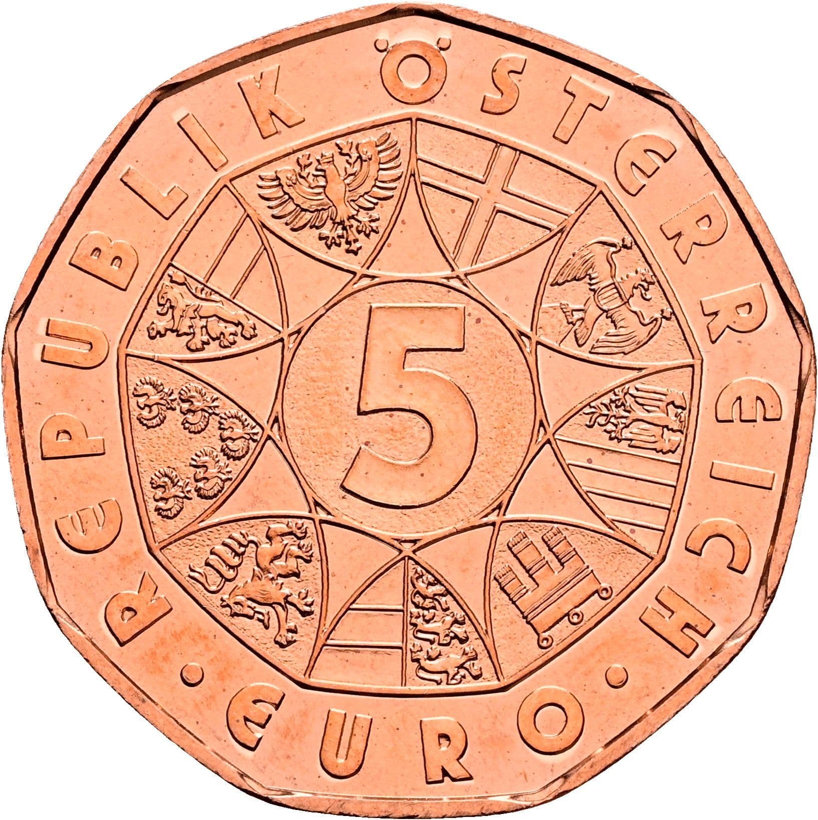 5 Euro 2014 – Vorderseite