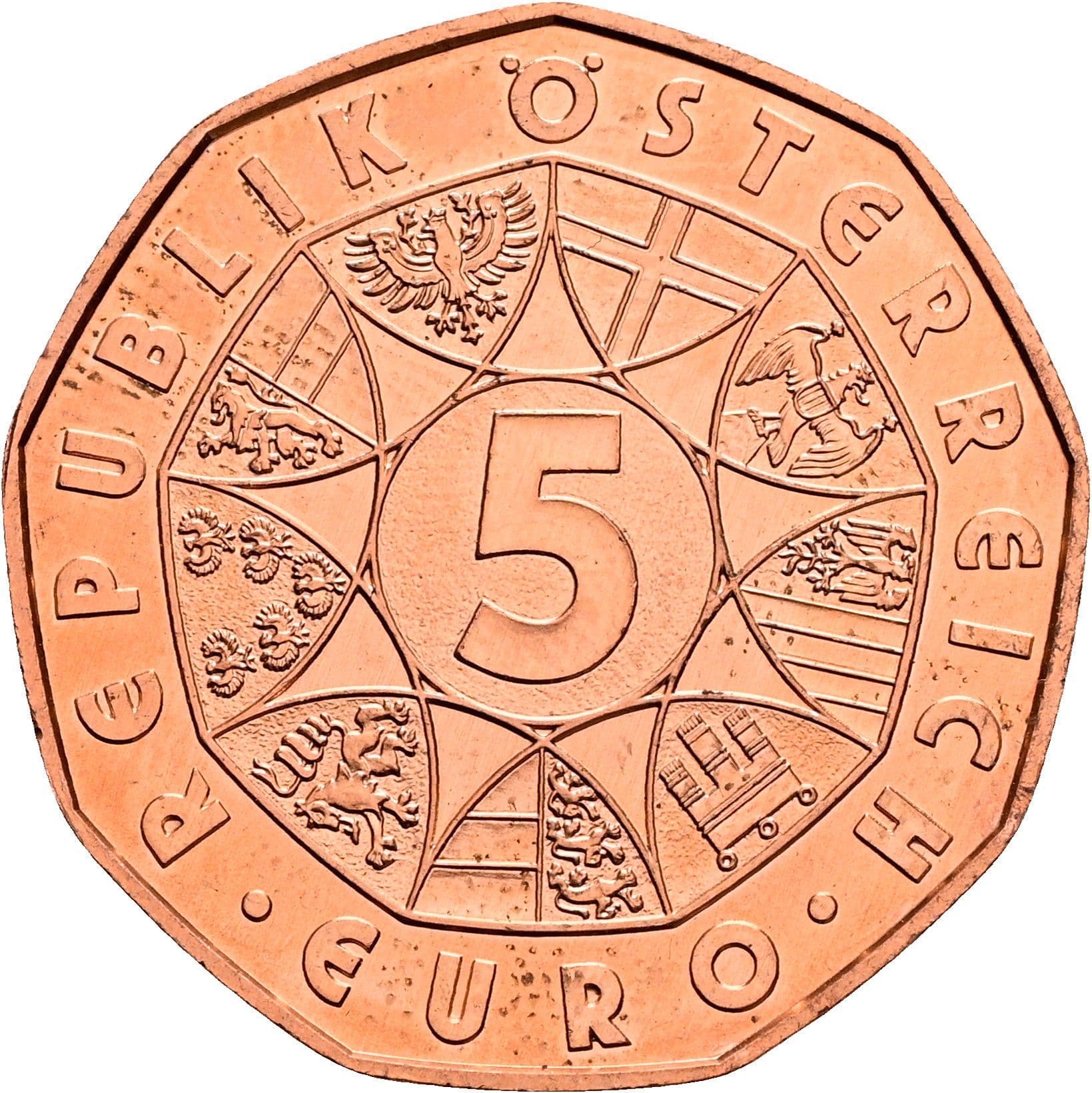 5 Euro 2018 – Vorderseite