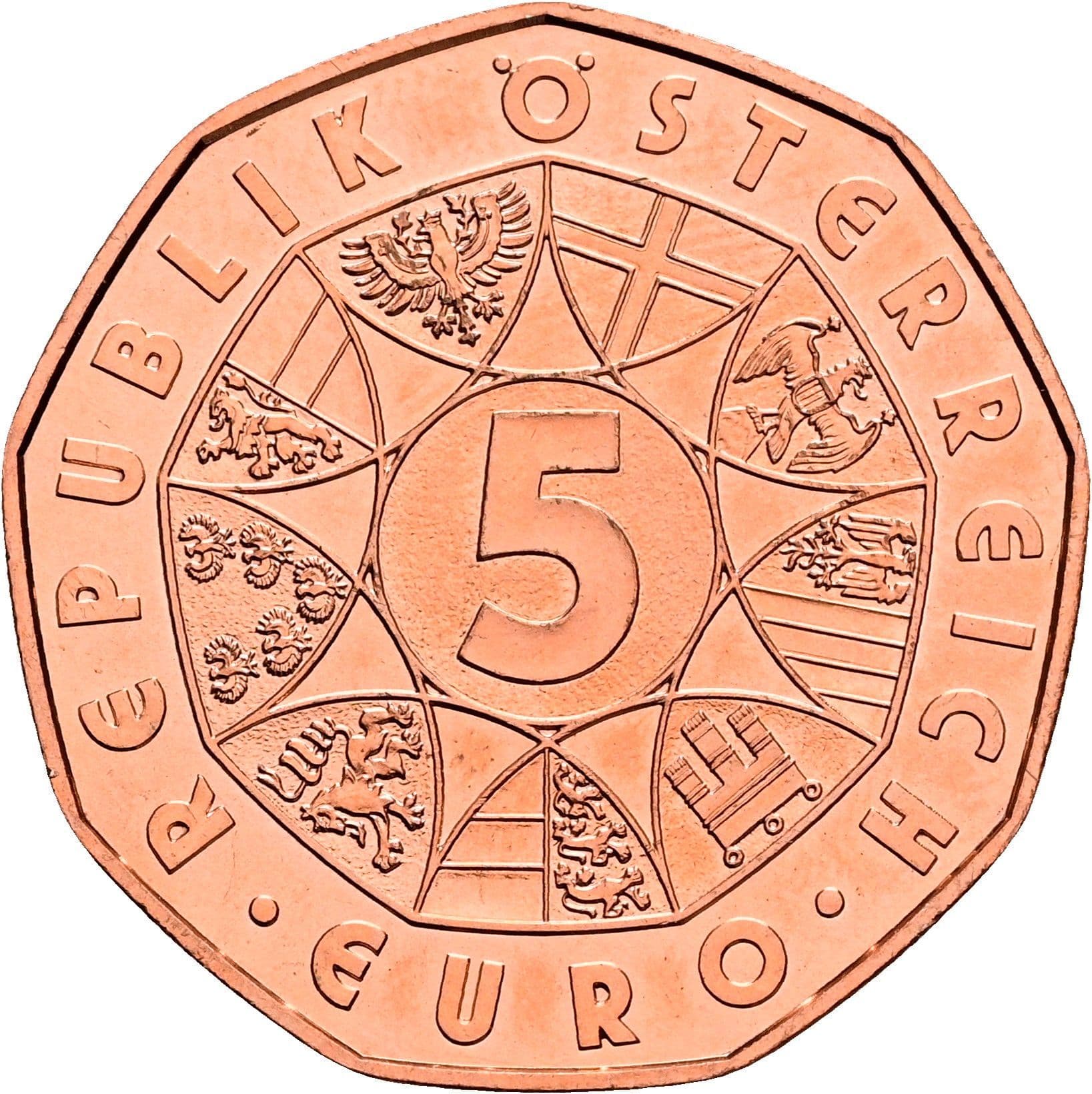 5 Euro 2016 – Vorderseite