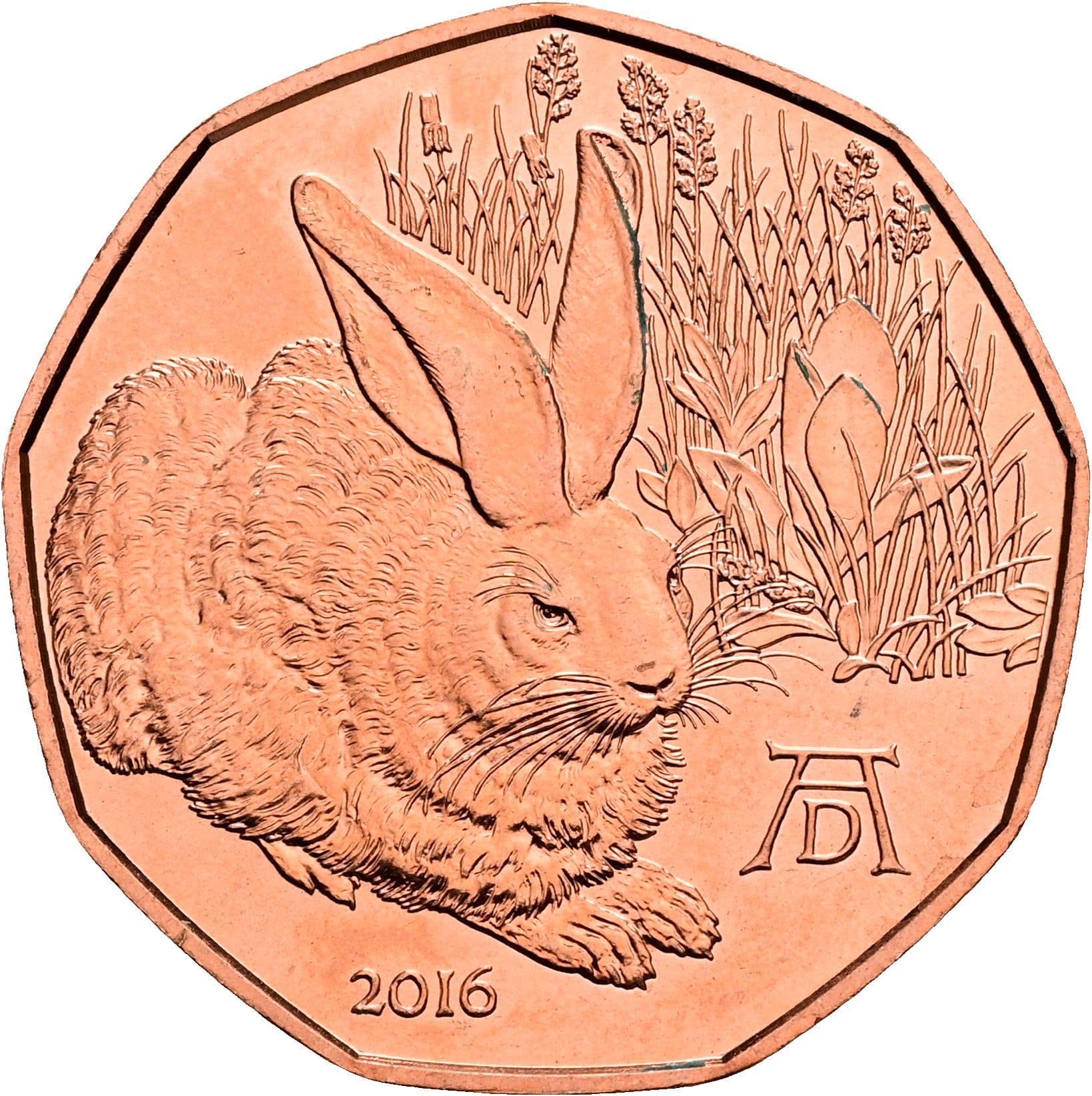 5 Euro 2016 – Rückseite