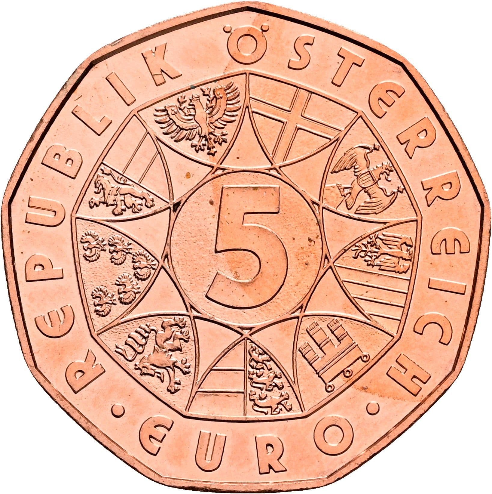 5 Euro 2016 – Vorderseite