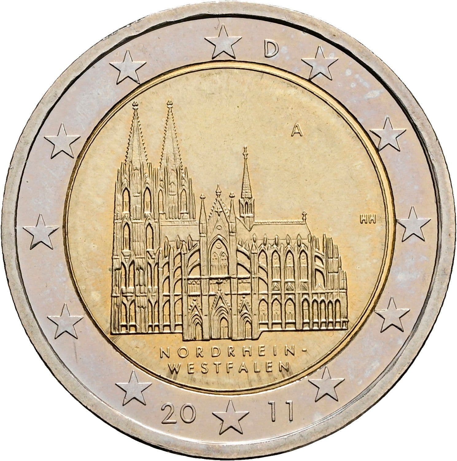 2 Euro 2011 A – Rückseite
