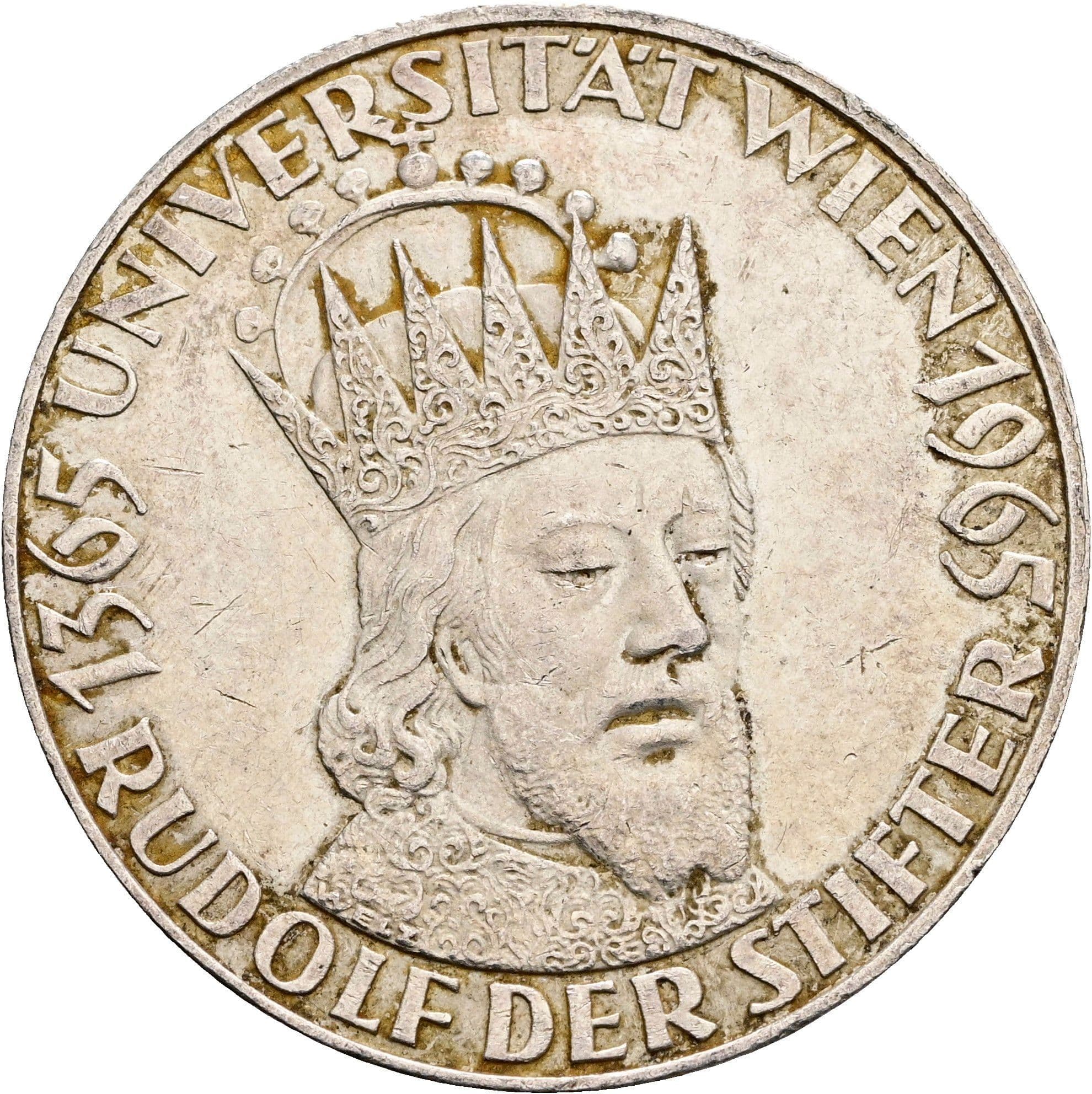 50 Schilling 1965 – Rückseite