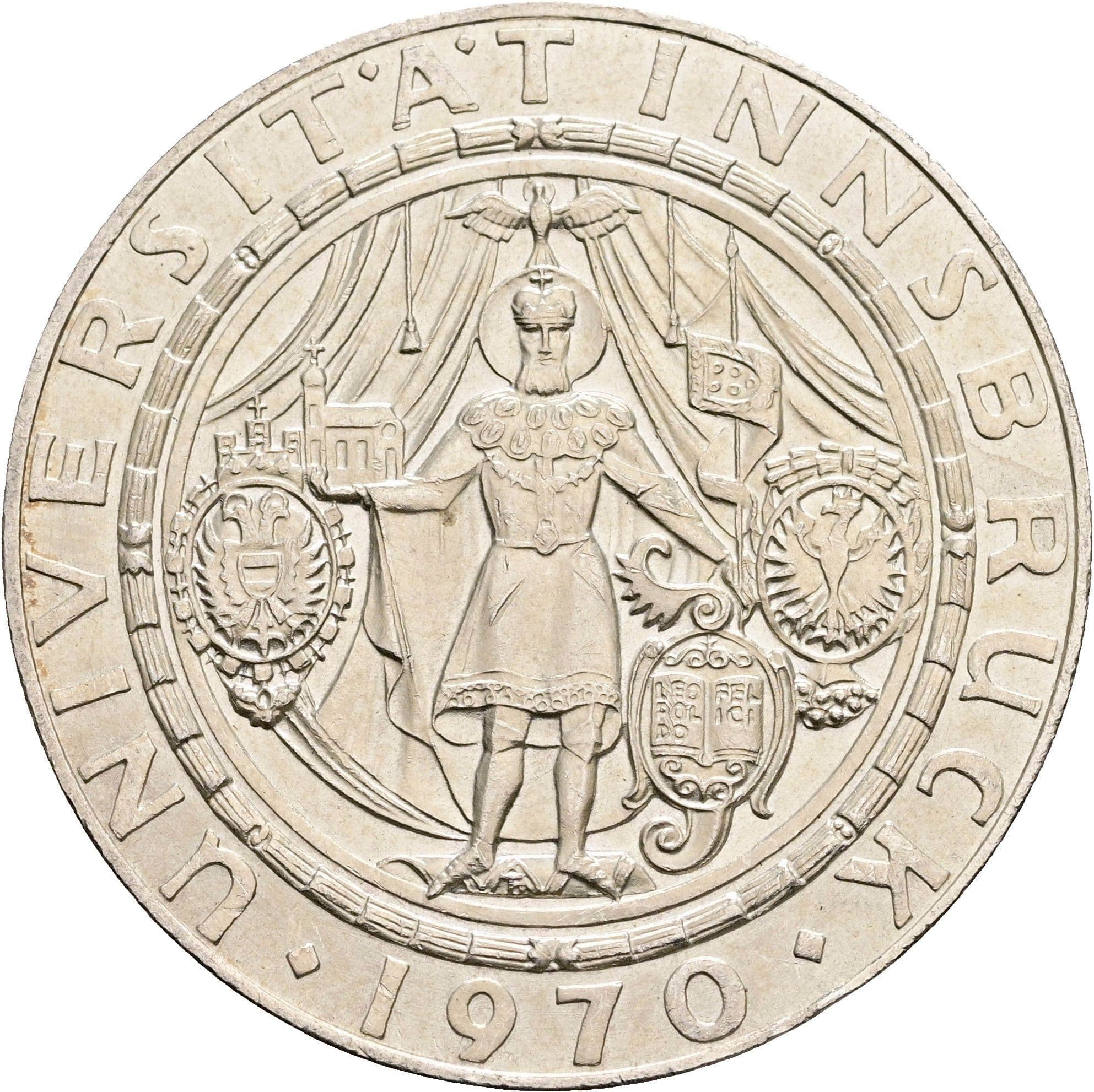 50 Schilling 1970 – Rückseite
