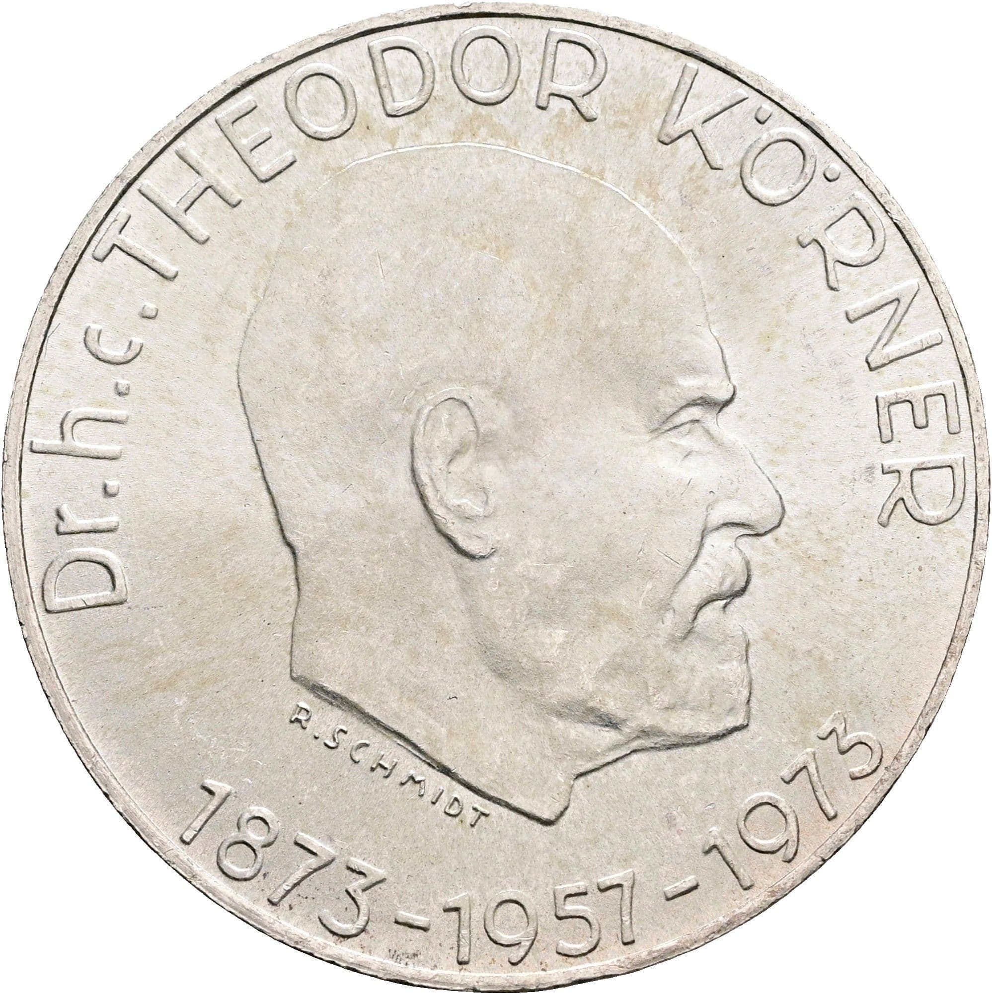 50 Schilling 1973 – Rückseite