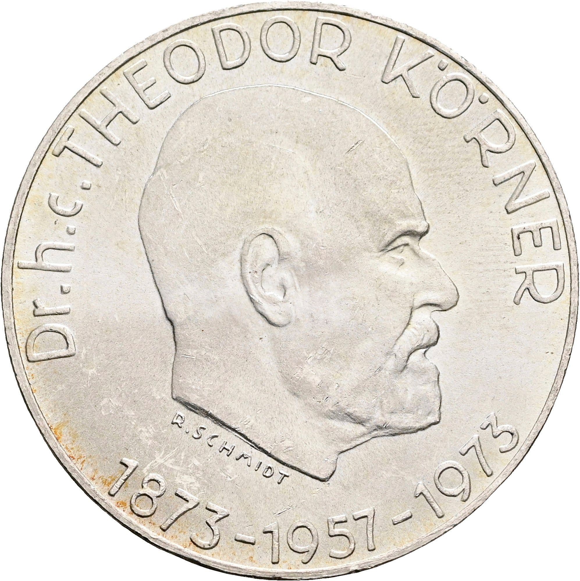 50 Schilling 1973 – Rückseite