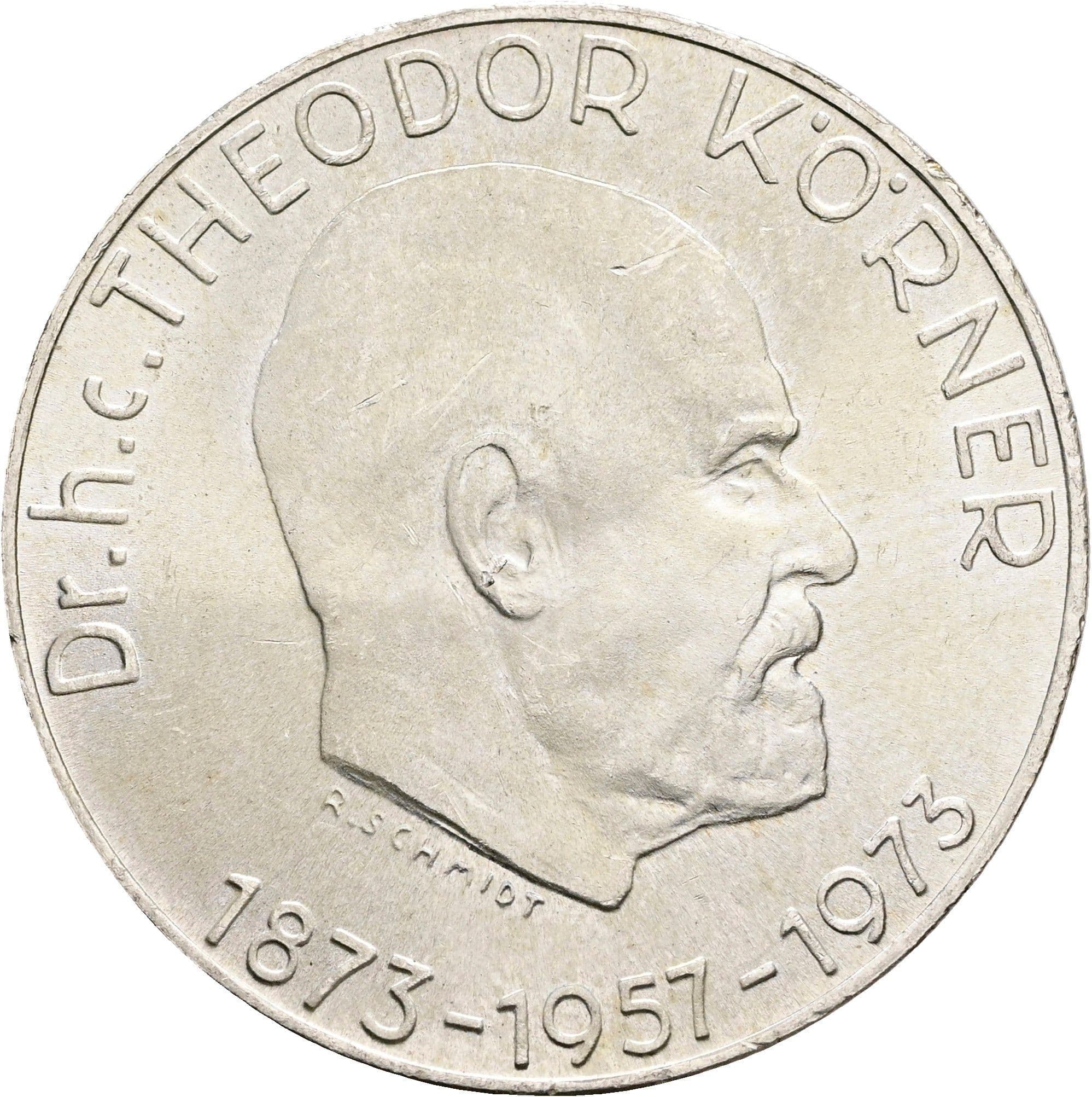50 Schilling 1973 – Rückseite
