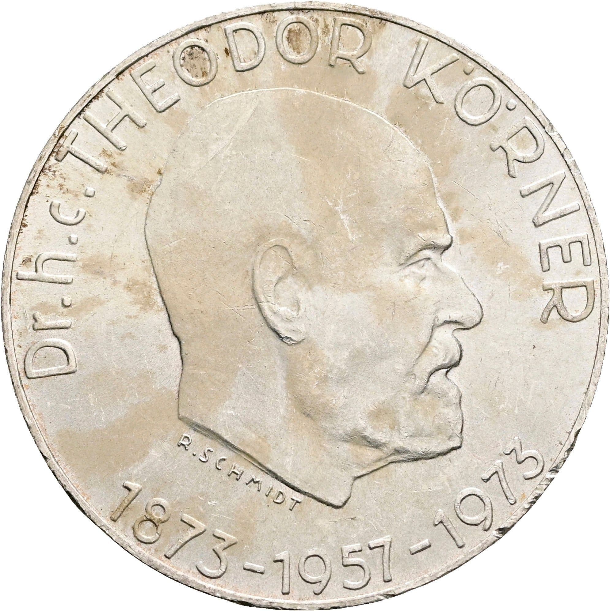 50 Schilling 1973 – Rückseite