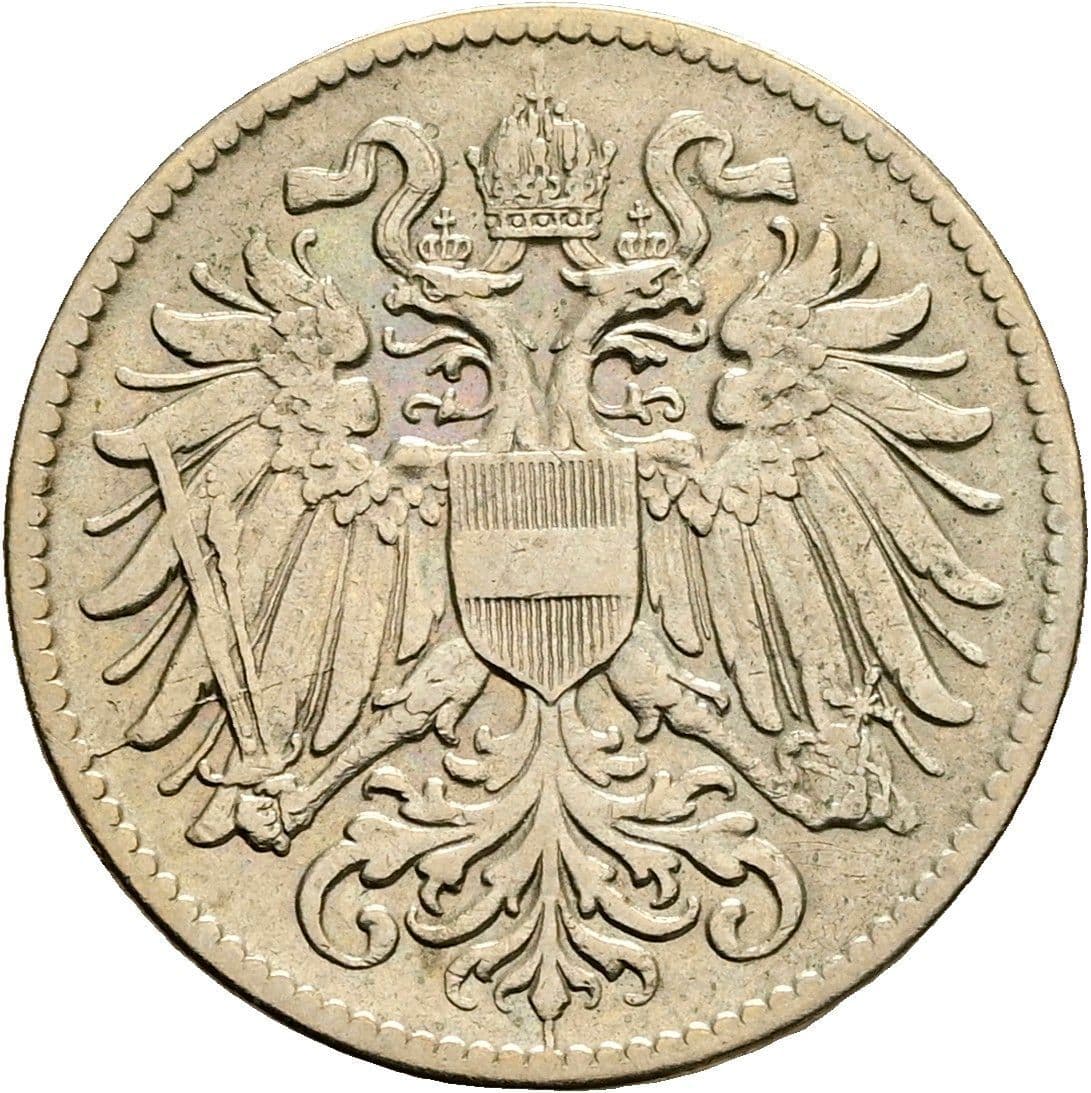 10 Heller Franz Joseph I. 1848-1916 1916 – Rückseite