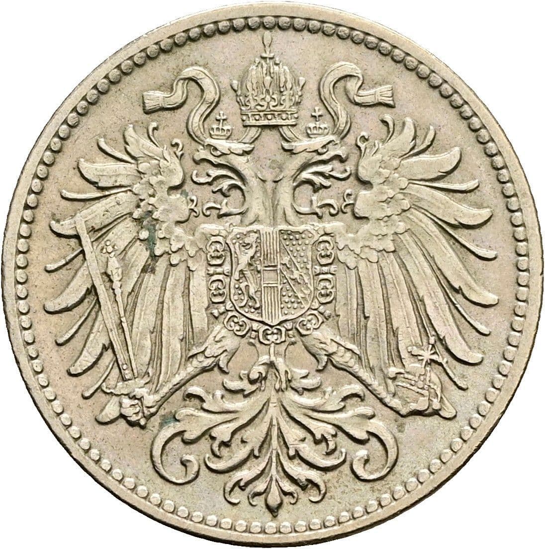 10 Heller Franz Joseph I. 1848-1916 1915 – Rückseite