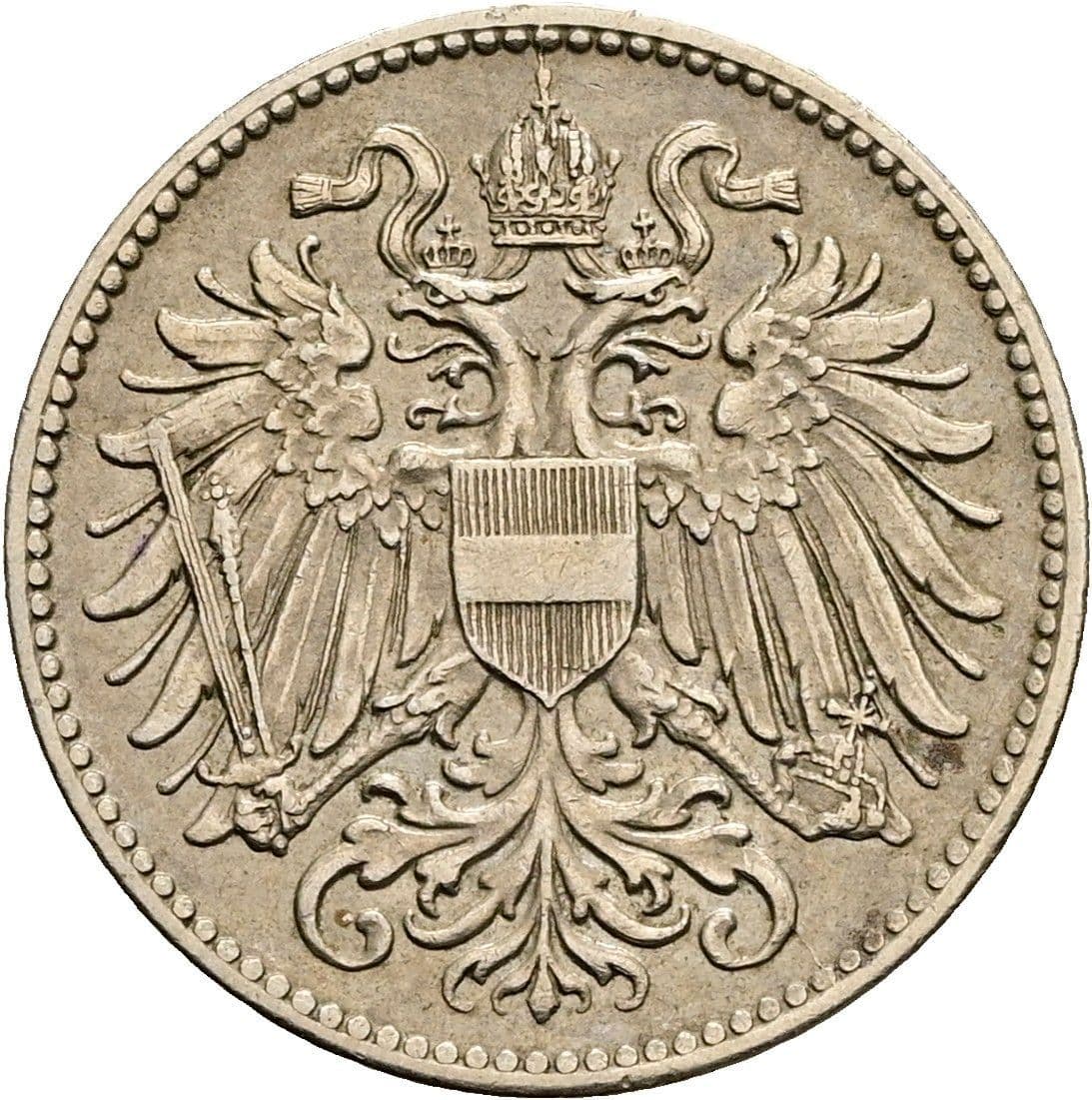 10 Heller Franz Joseph I. 1848-1916 1916 – Rückseite