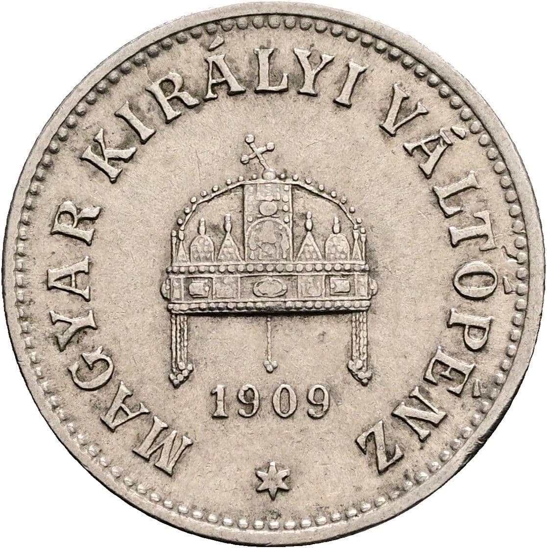 10 Filler Franz Joseph I. 1848-1916 1909 KB – Rückseite