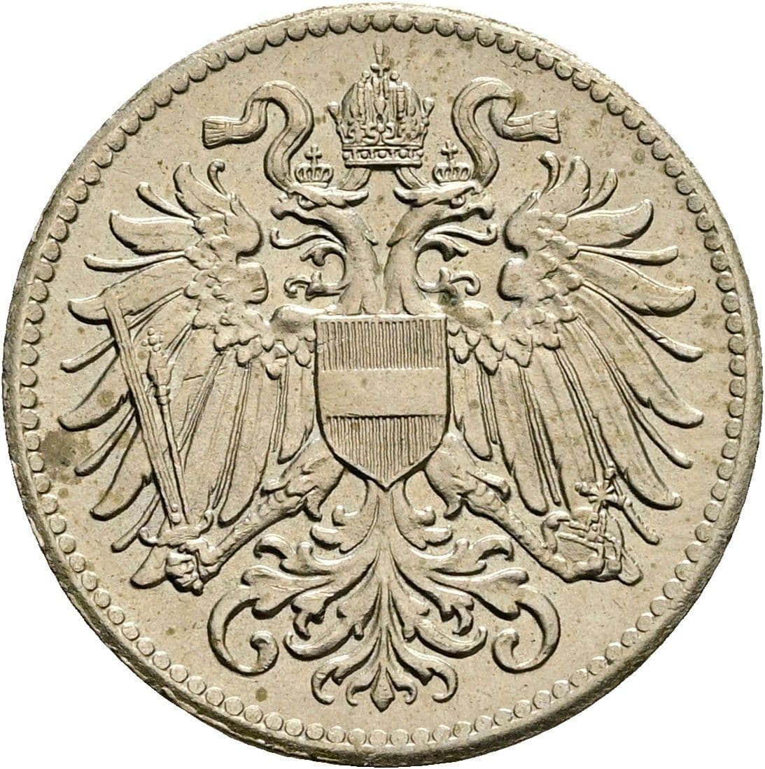 10 Heller Franz Joseph I. 1848-1916 1916 – Rückseite