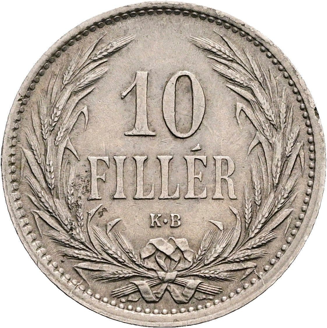 10 Filler Franz Joseph I. 1848-1916 1908 KB – Vorderseite