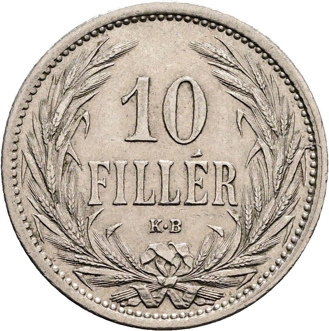 10 Filler Franz Joseph I. 1848-1916 1909 KB – Vorderseite